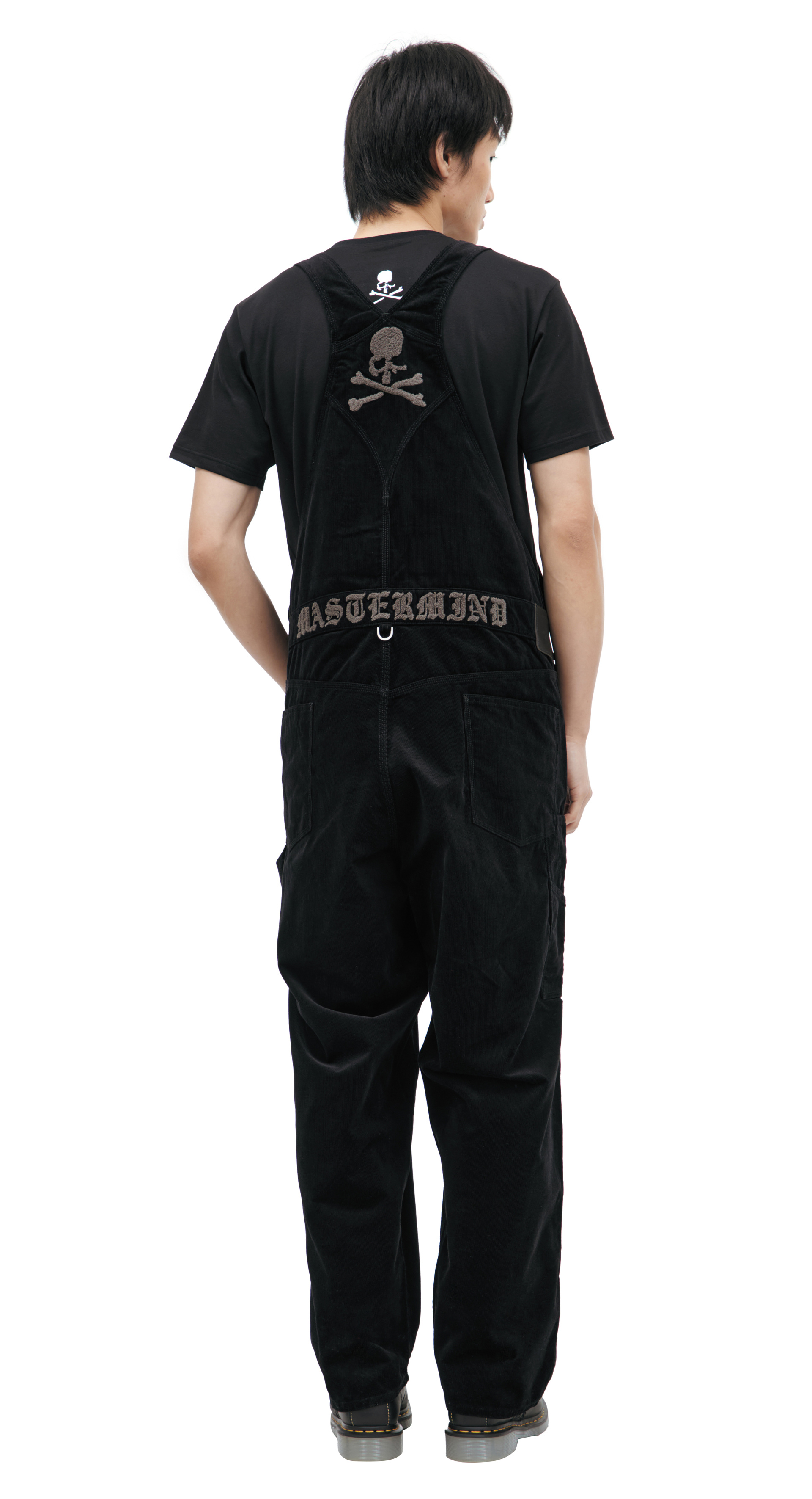 Mastermind WORLD Corduroy jumpsuit with logo