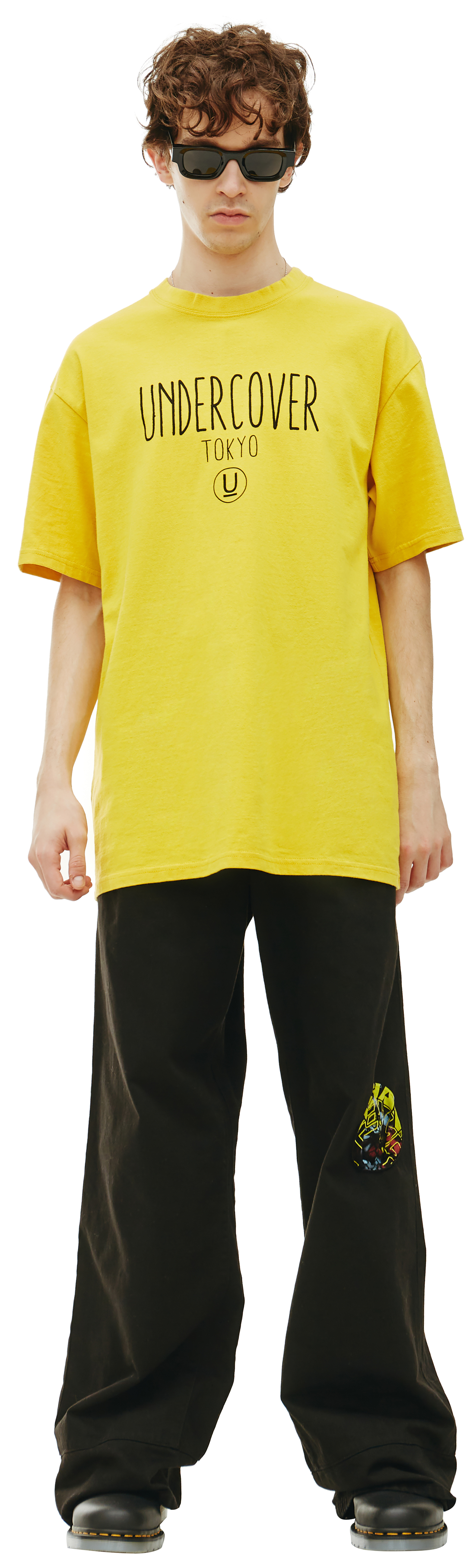 Undercover Yellow print t-shirt