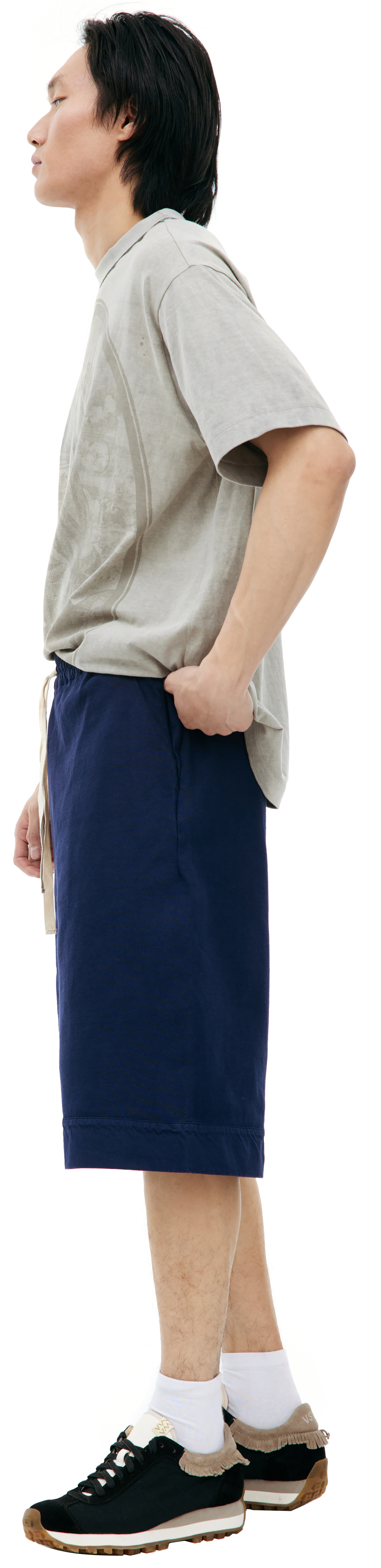 Jil Sander Cotton oversized shorts