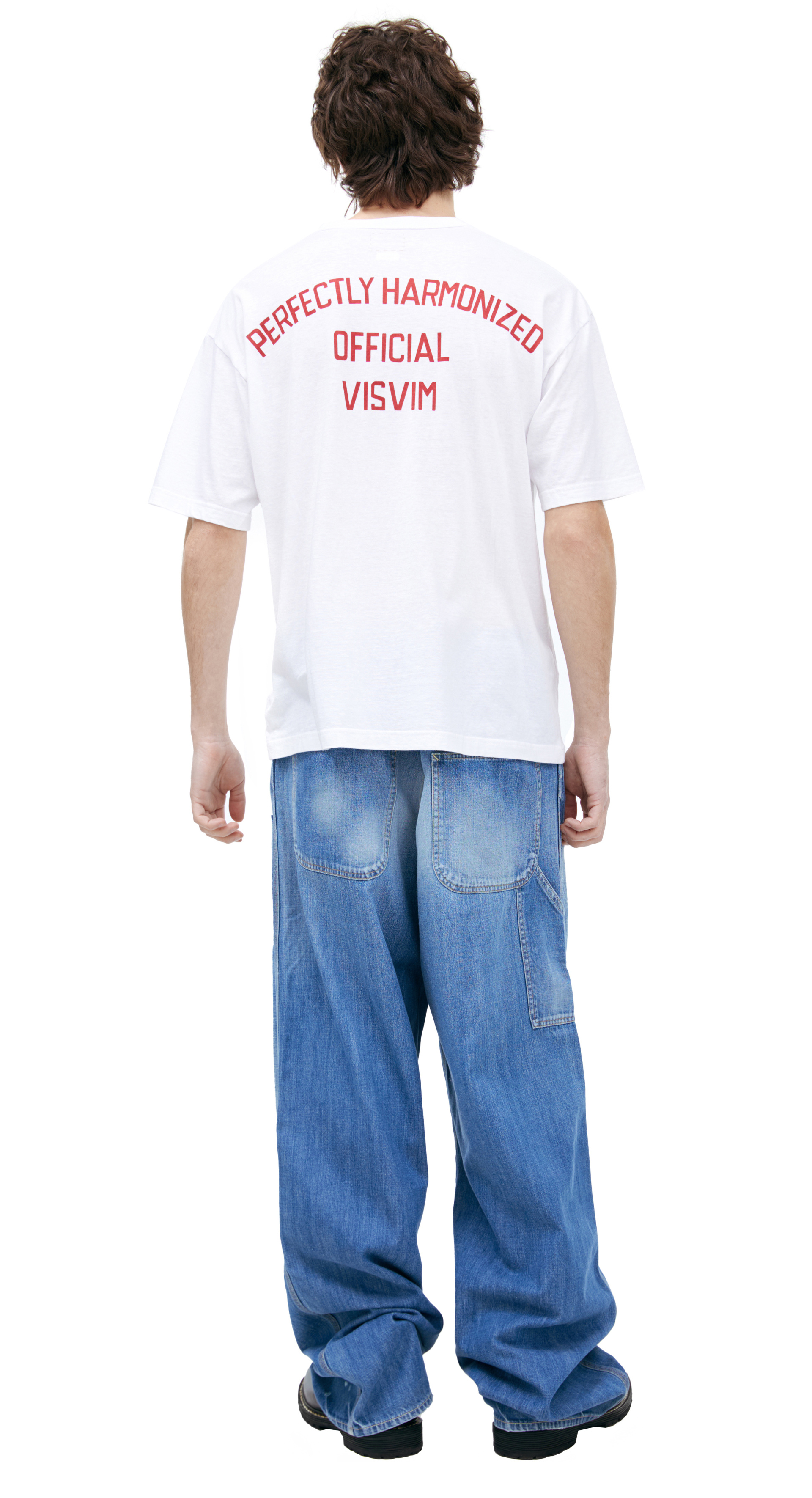 visvim White logo T-shirt