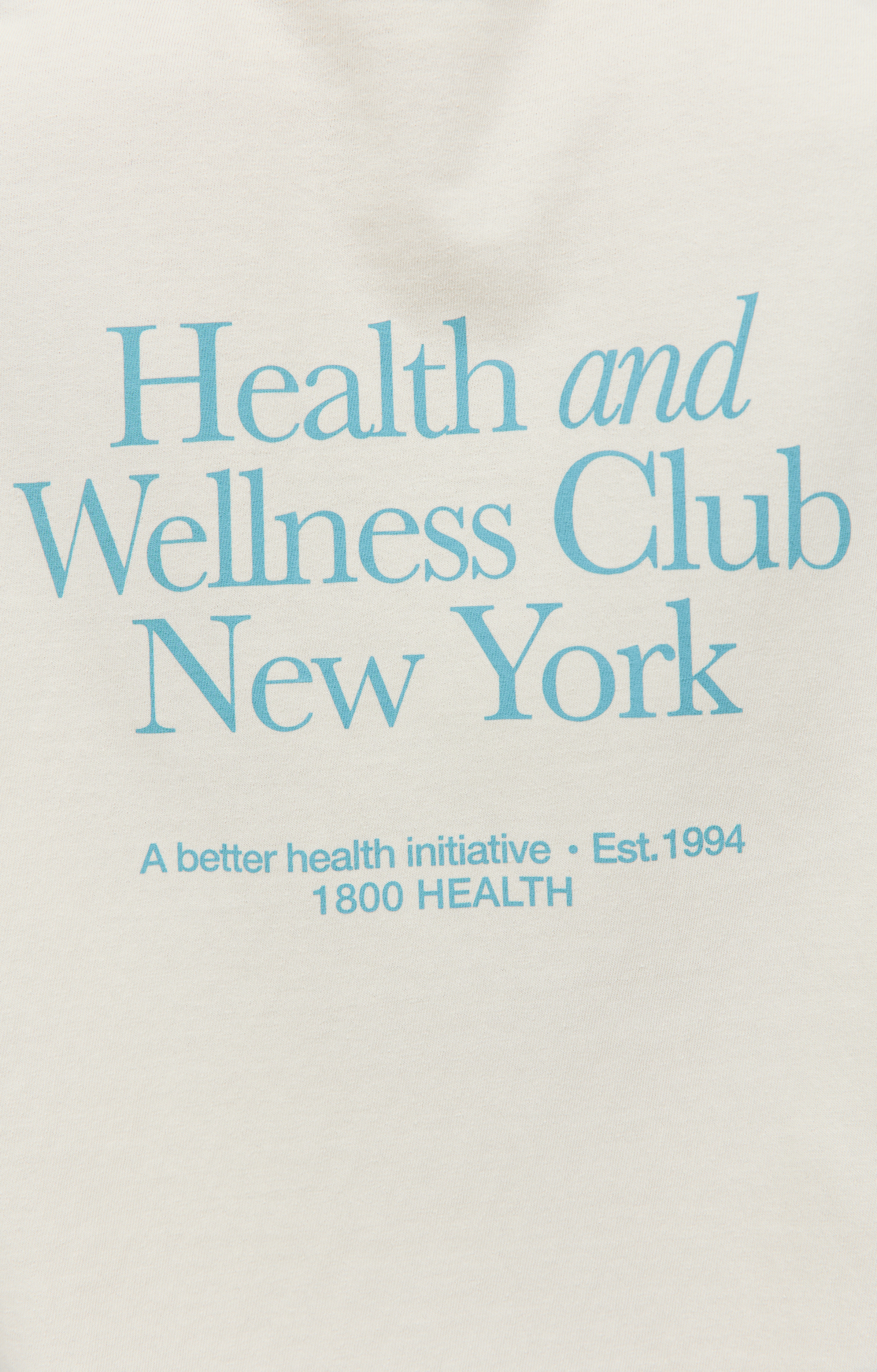 SPORTY & RICH Beige \'HWCNY\' t-shirt