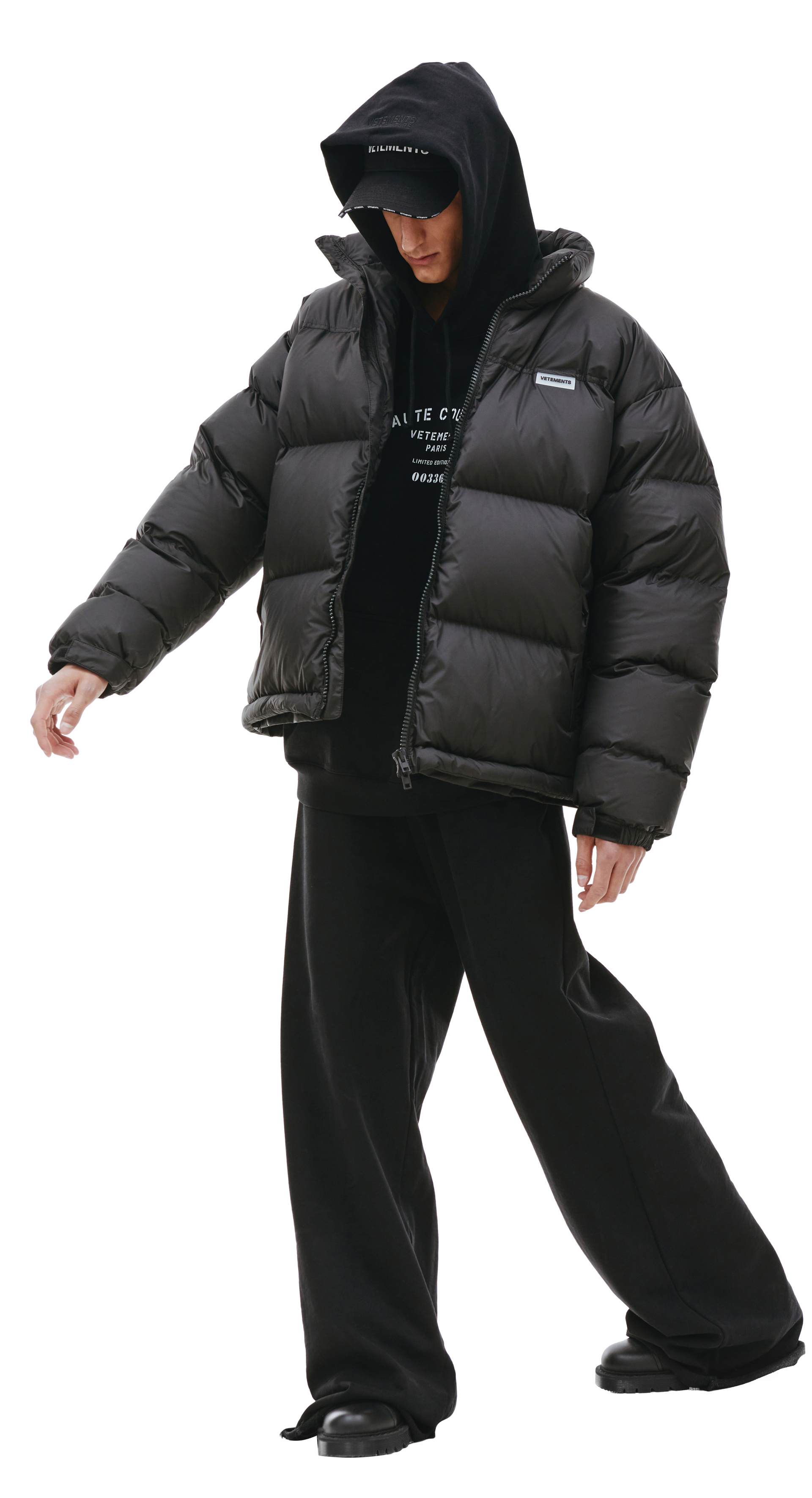 VETEMENTS Transformer maxi padded coat