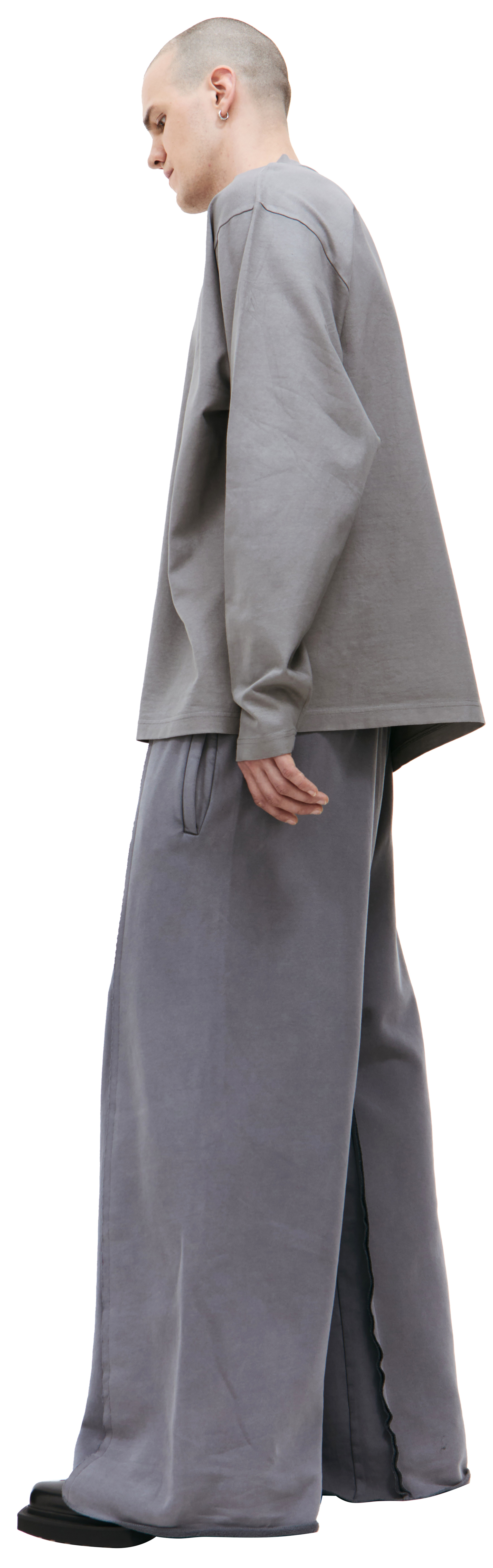 PROTOTYPES Grey cotton longsleeve