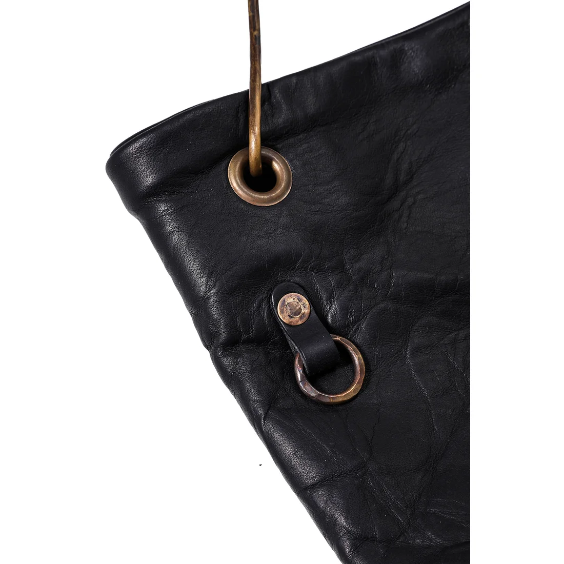 Ziggy Chen Leather bag with a thin strap