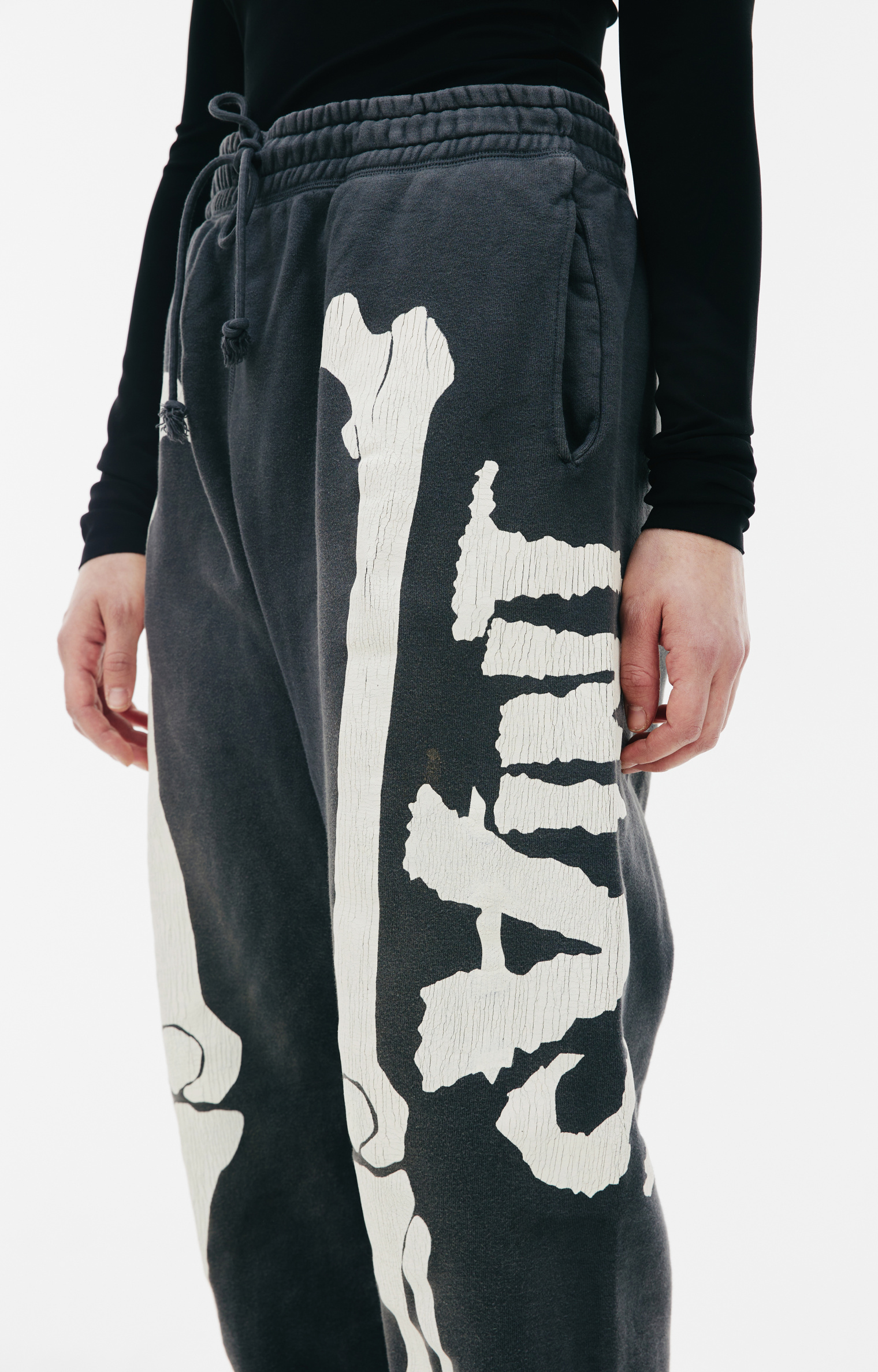 Saint Michael Bone printed sweatpants