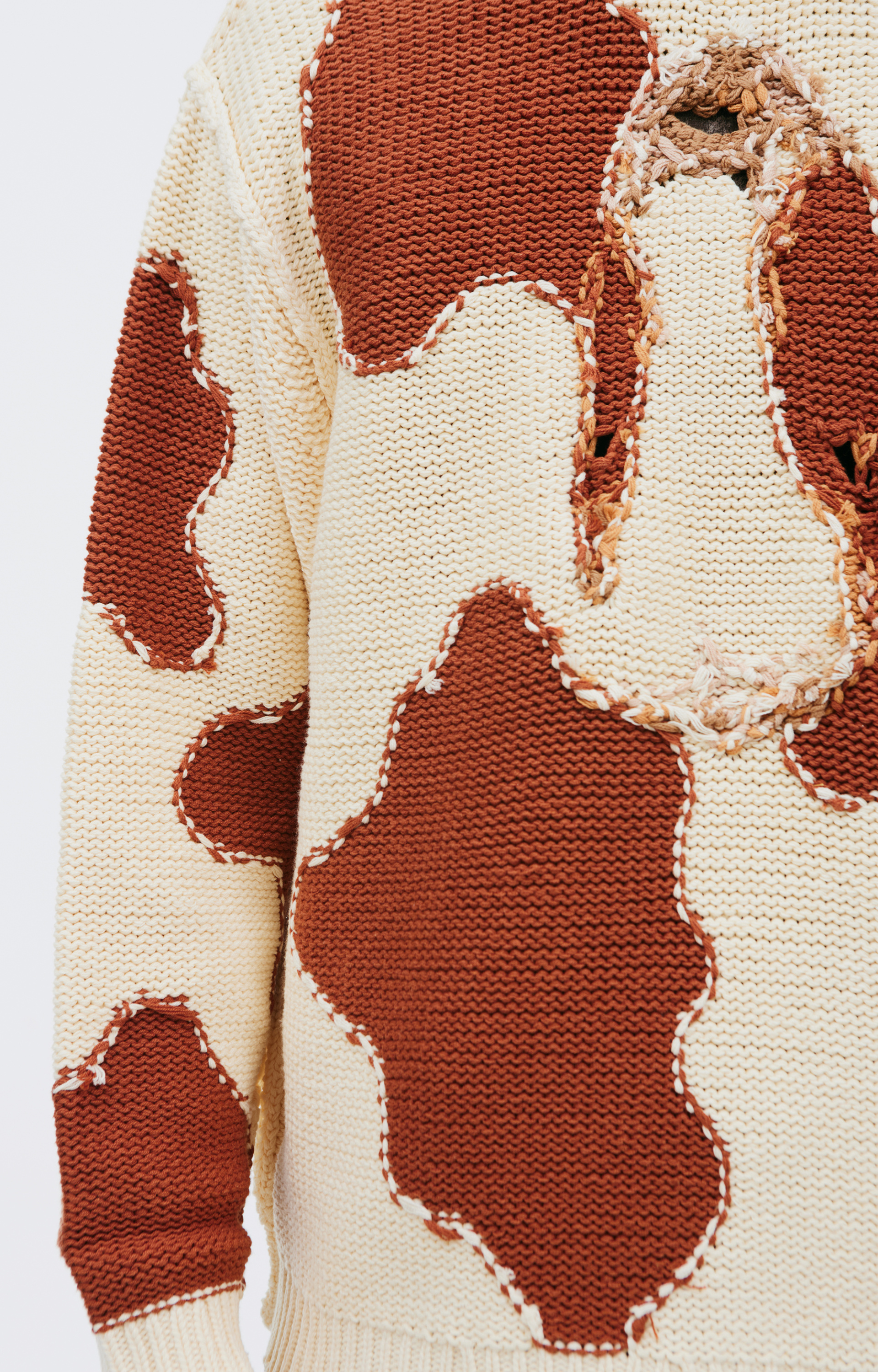 Doublet Knitted cotton sweater