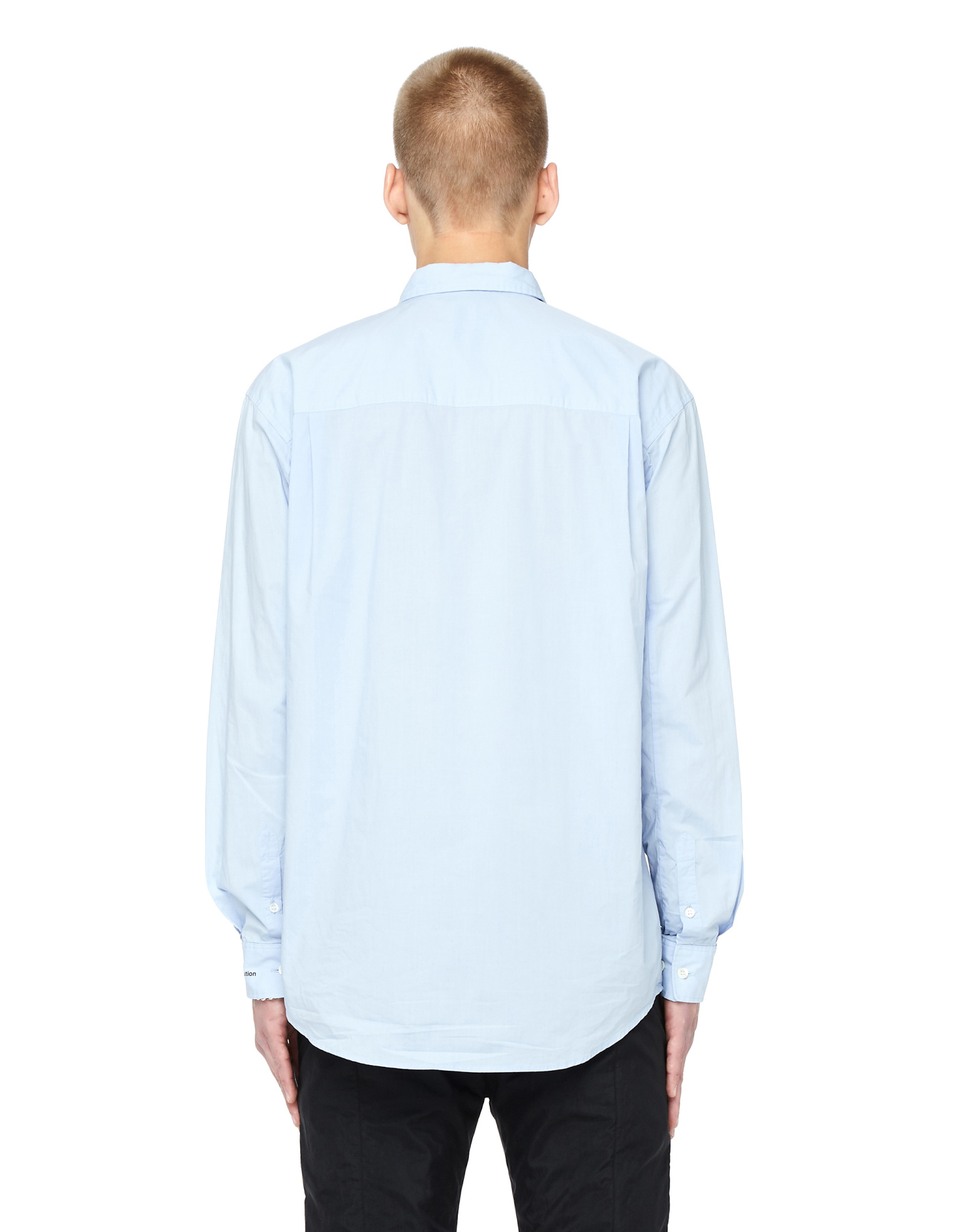 Undercover \'Seagull\' patch regular fit cotton shirt