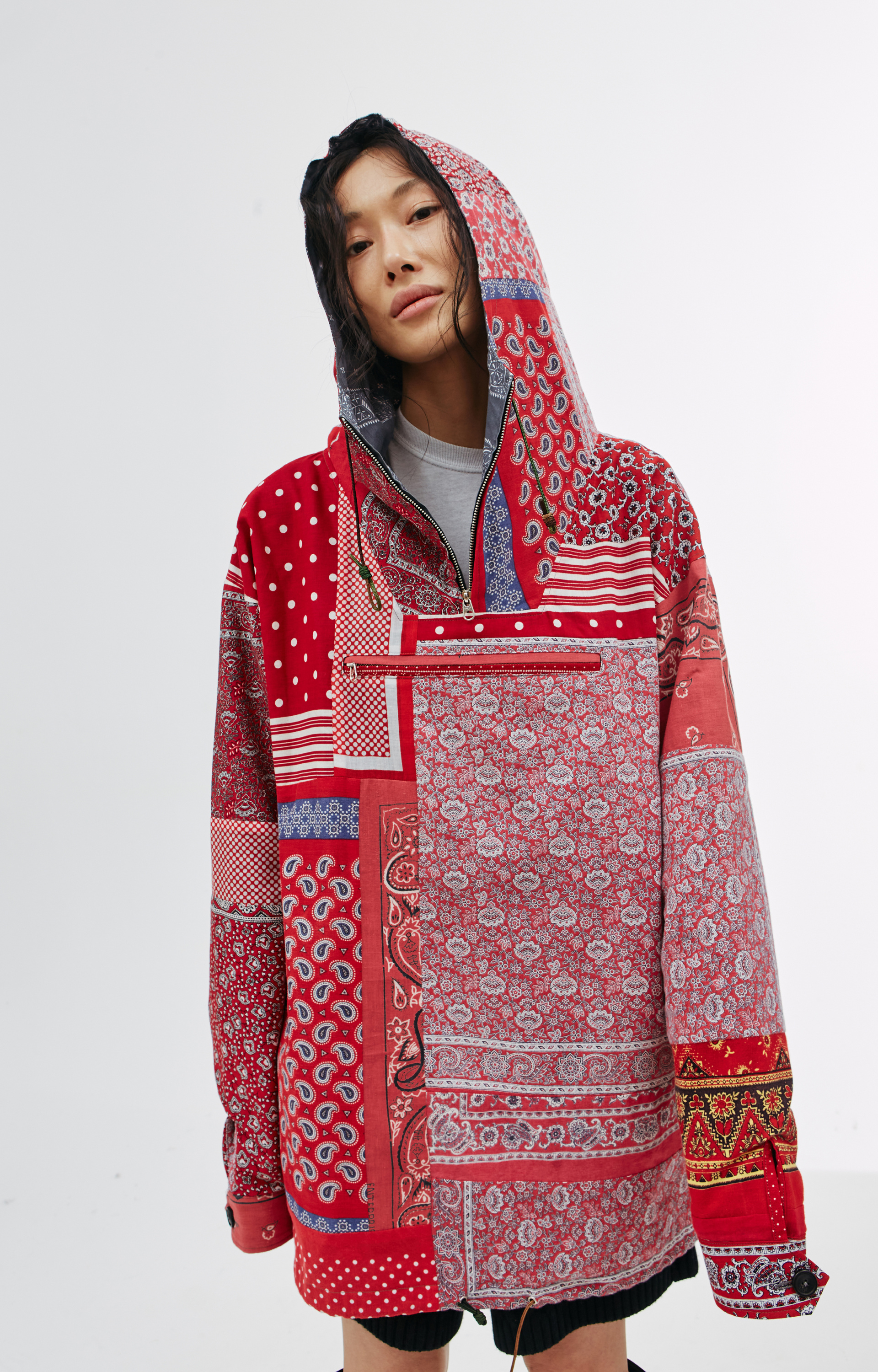 Children of the discordance Patchwork Bandana Jacket