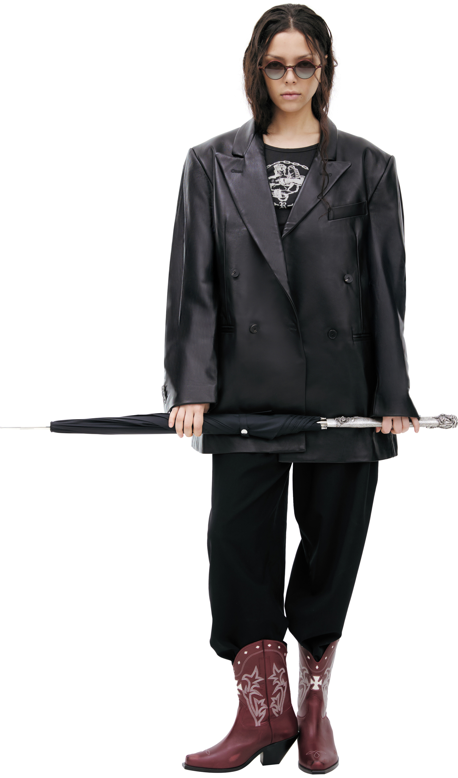 Enfants Riches Déprimés Leather Jacket