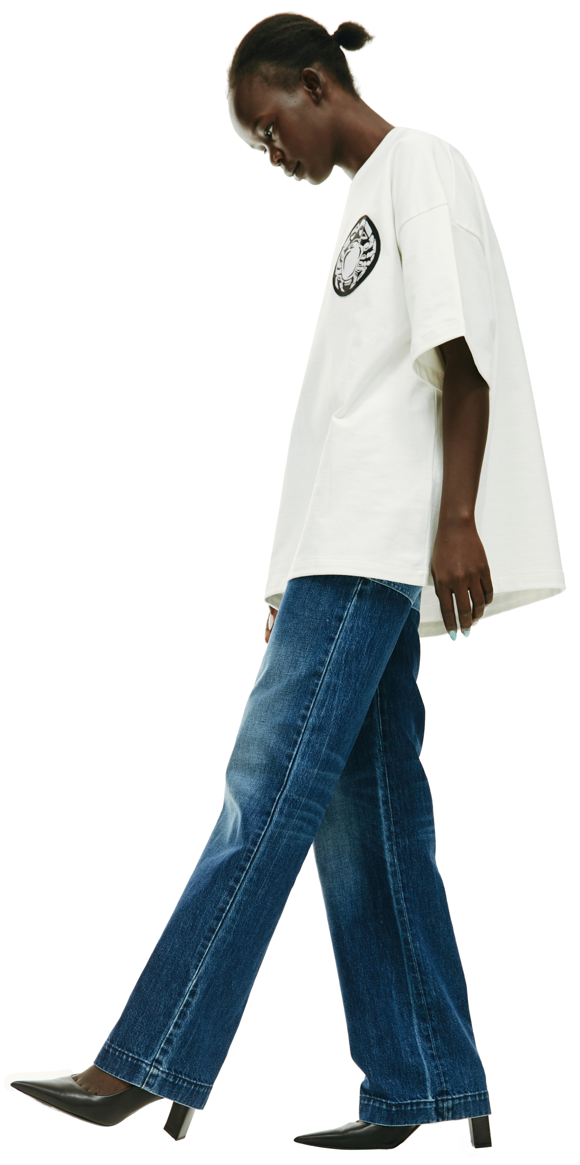 Jil Sander Cancer Cotton T-Shirt