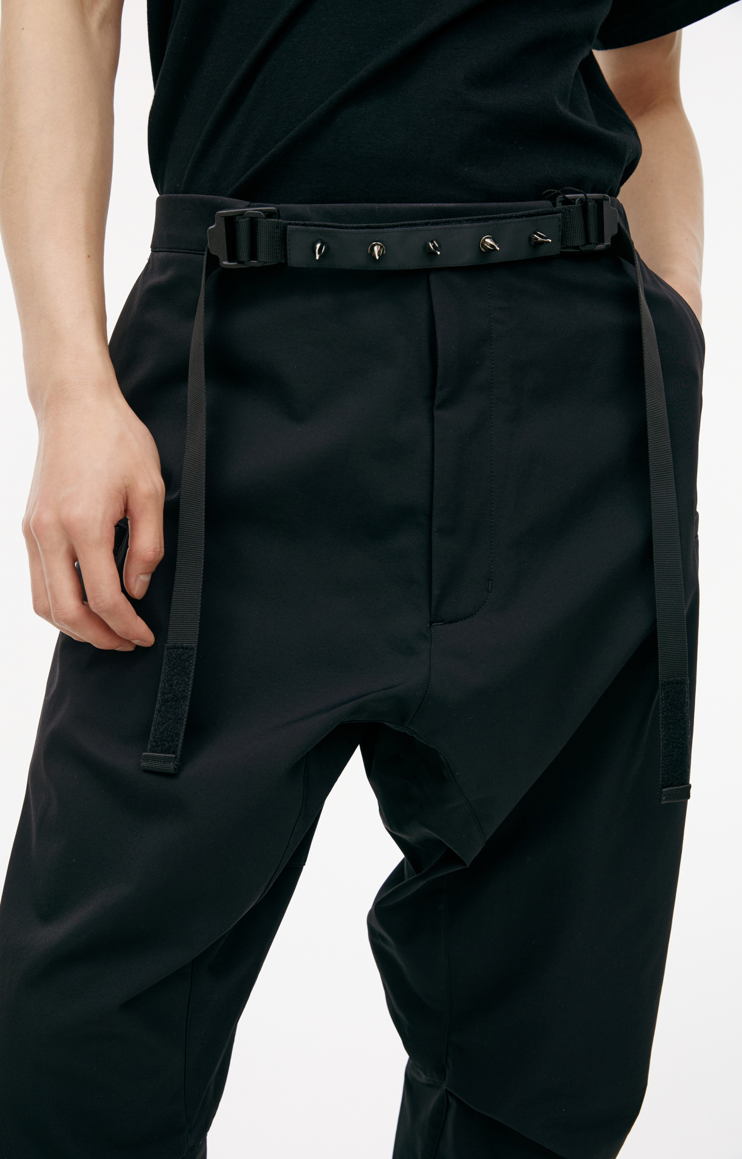 Acronym Straight trousers with studs