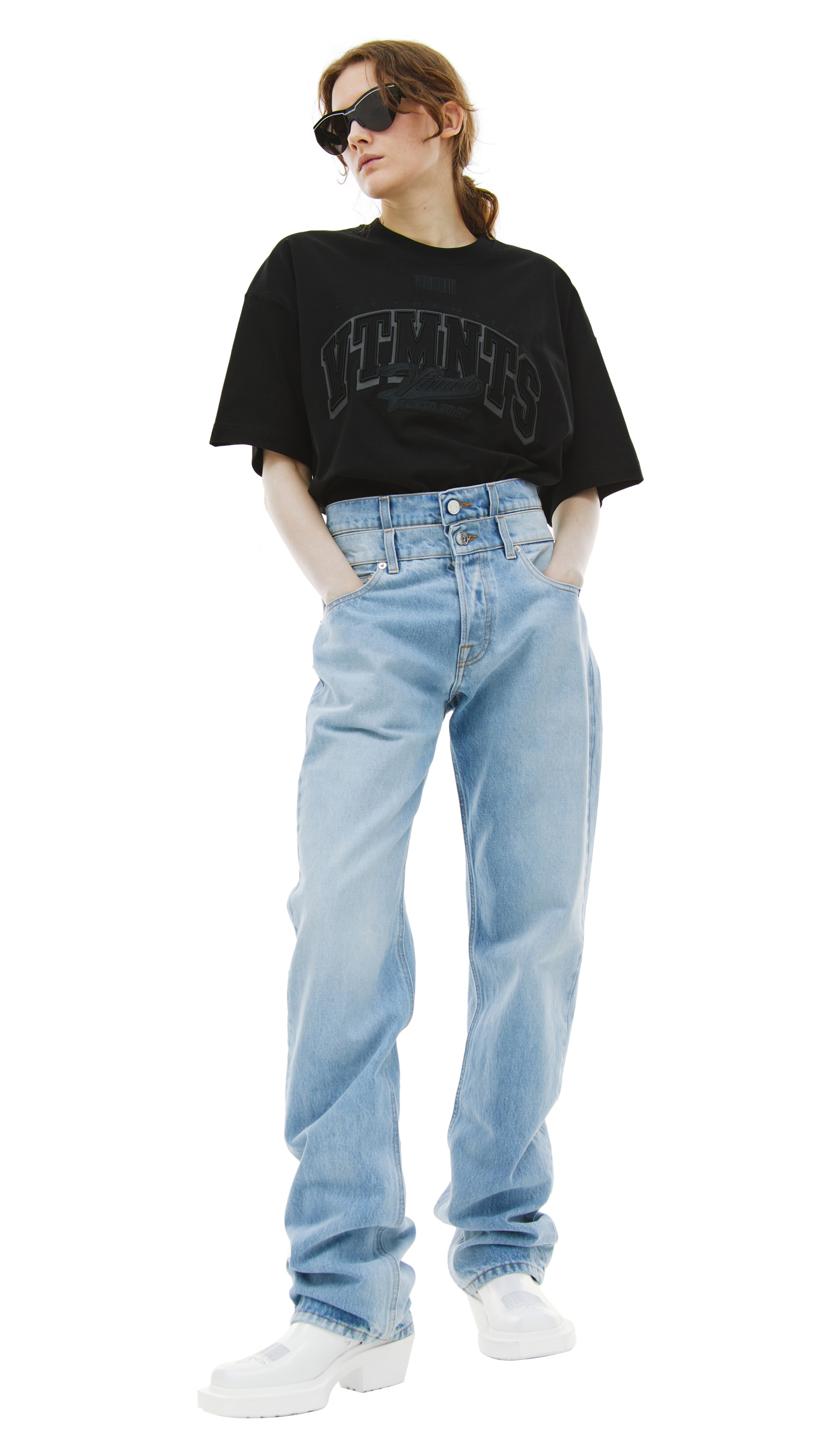 VTMNTS Patched Logo t-shirt