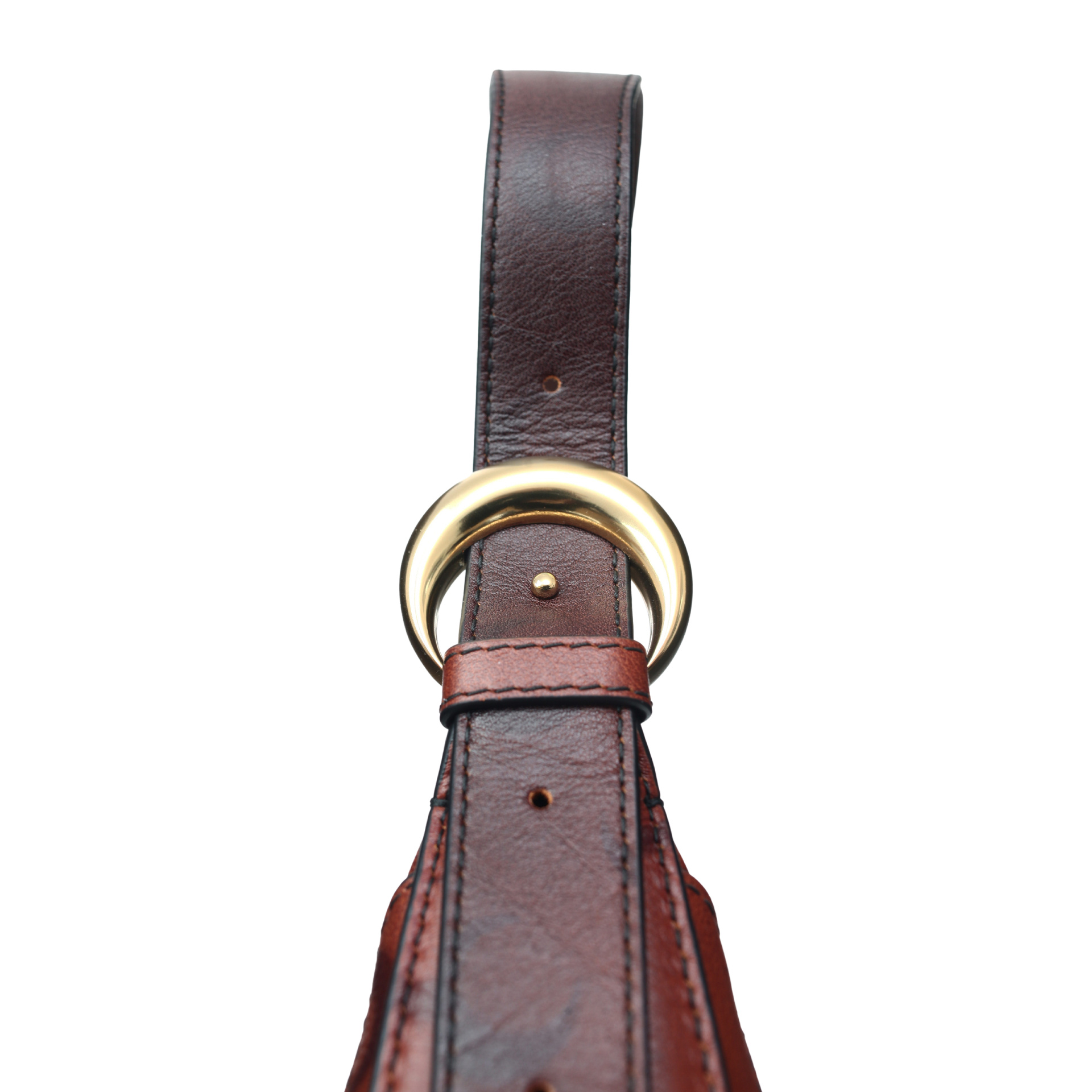 MARINE SERRE Eclips leather bag