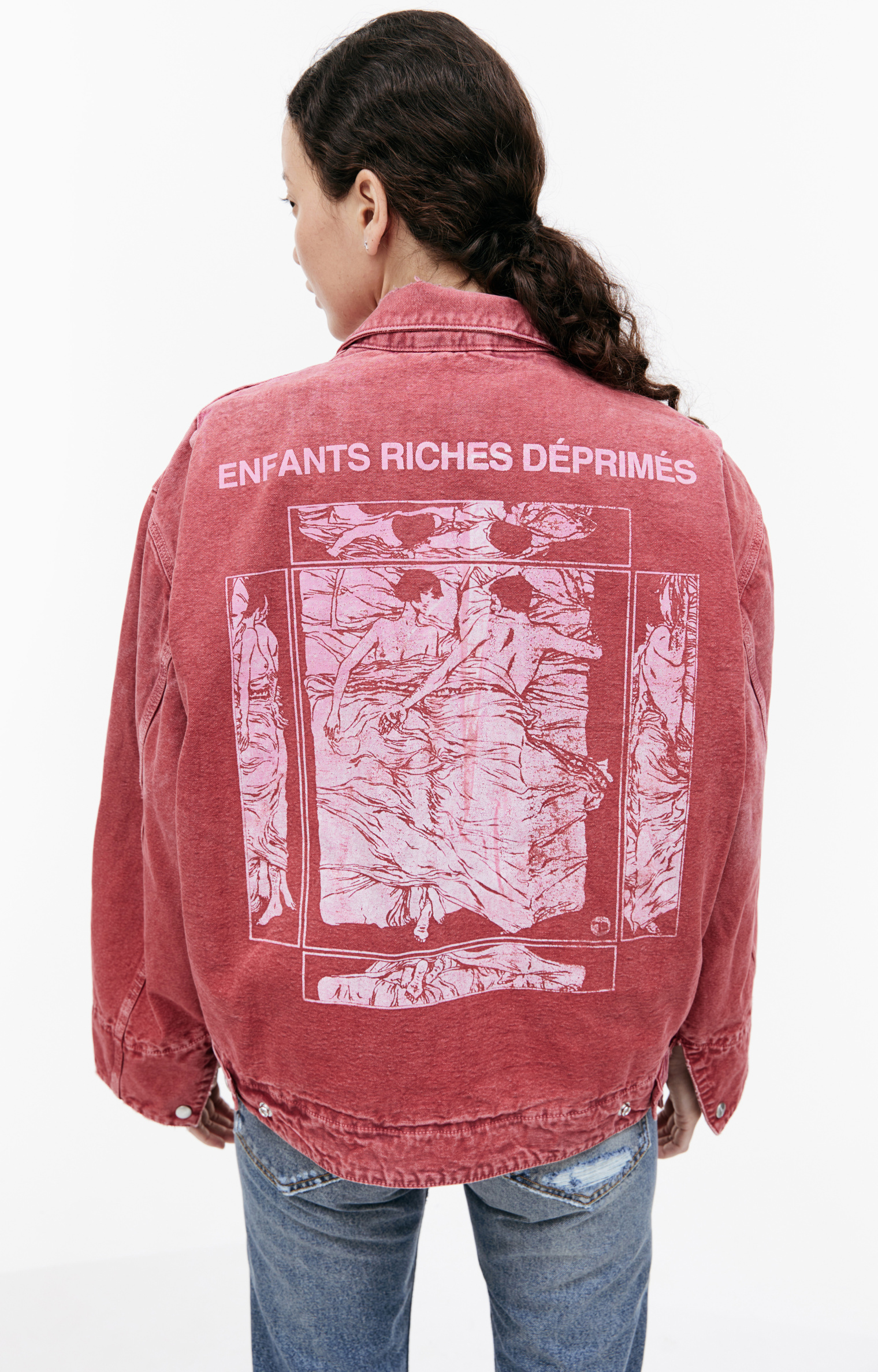 Enfants Riches Deprimes Denim zip up jacket