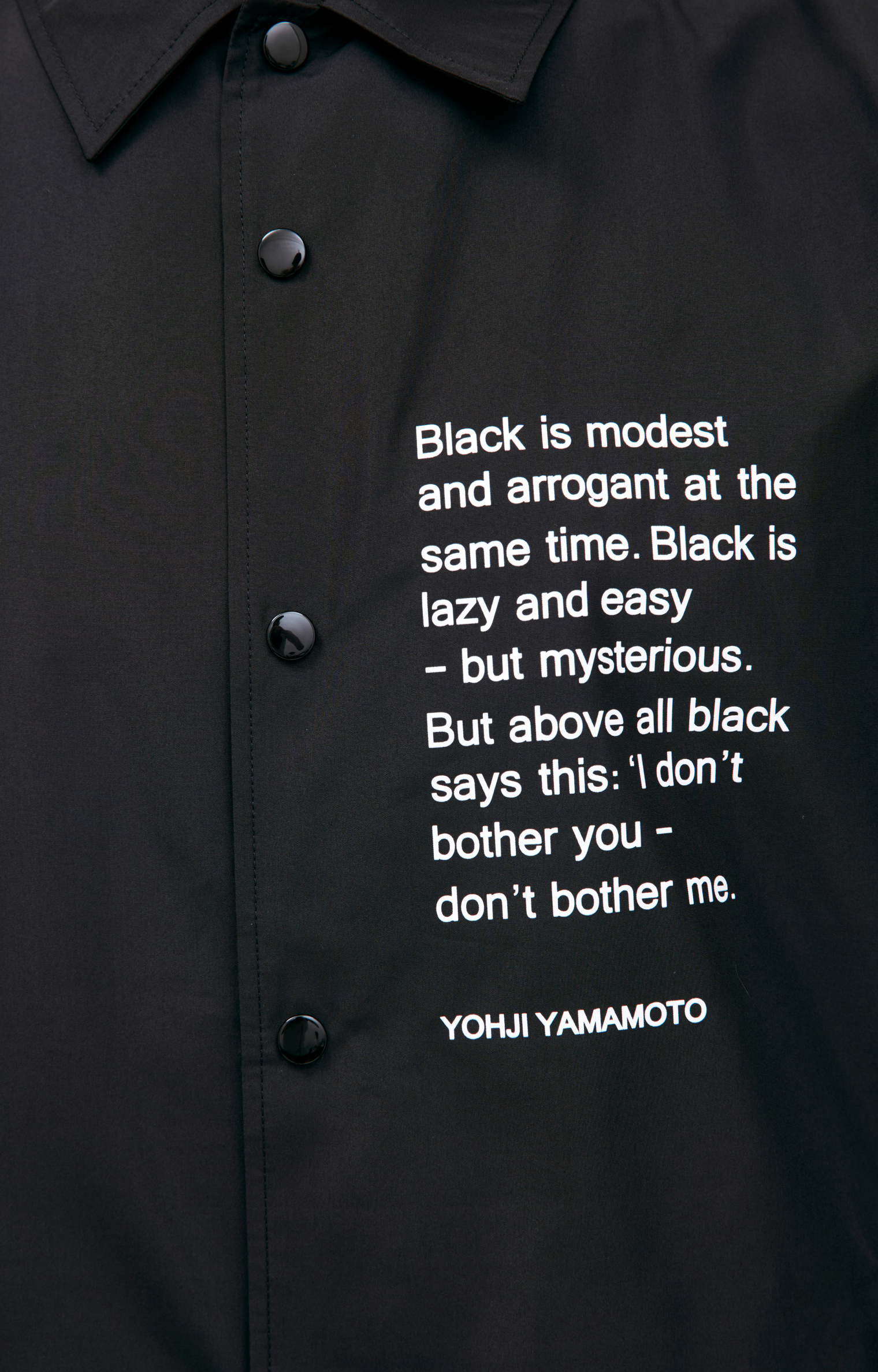 Yohji Yamamoto x NEW ERA Printed Jacket