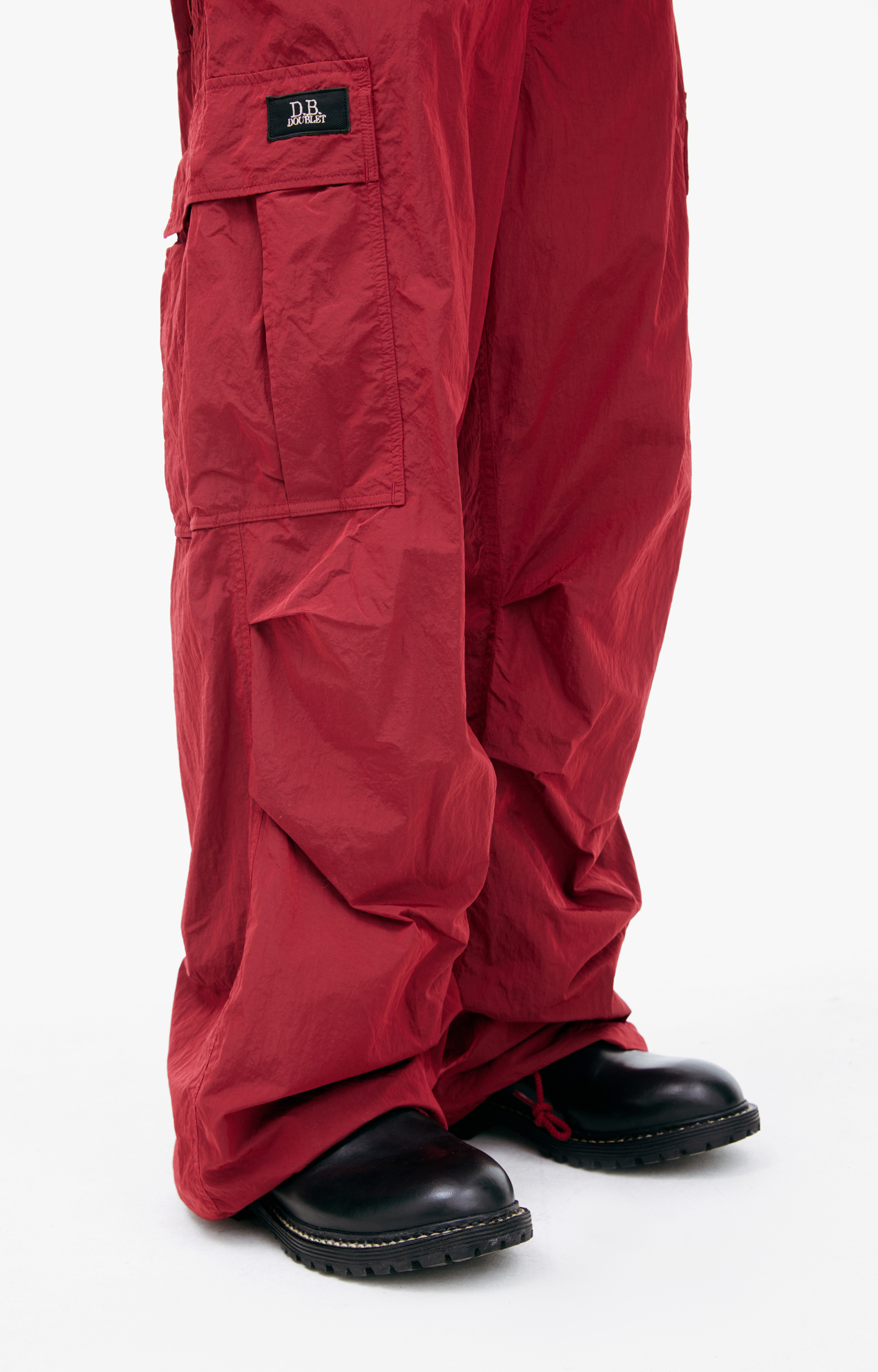 Doublet Red nylon trousers