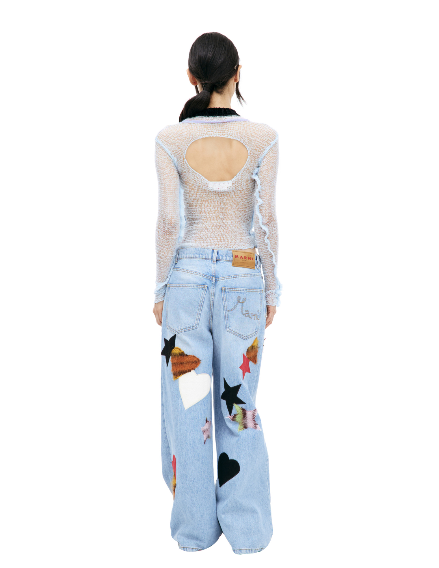 Marni Coarse knit wool top
