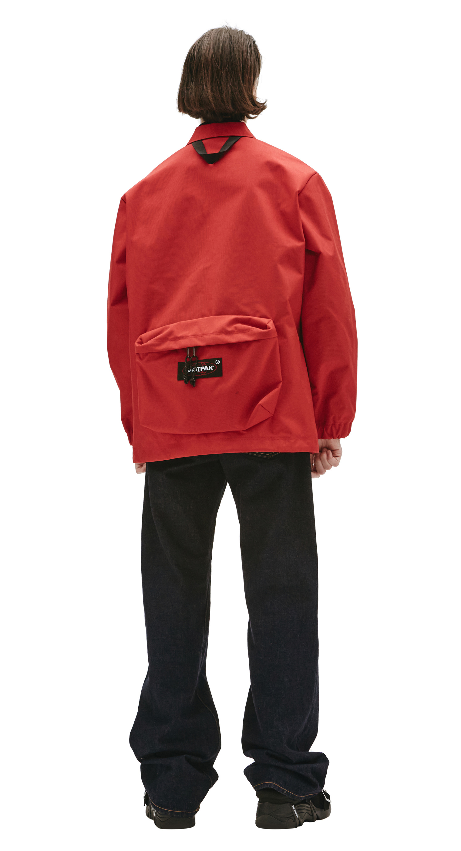 Buy Undercover men red undercover x eastpak nylon jacket for $420 