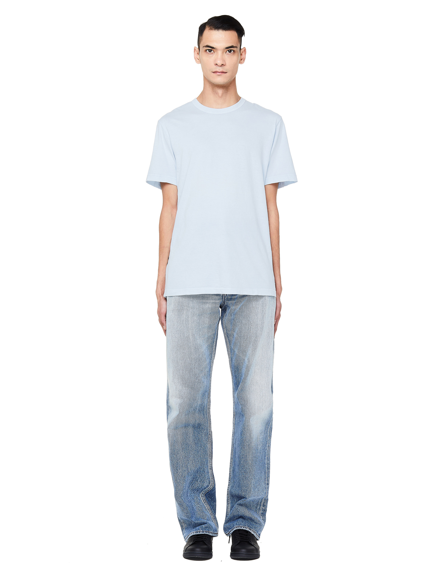 James Perse Light Blue Cotton T-Shirt