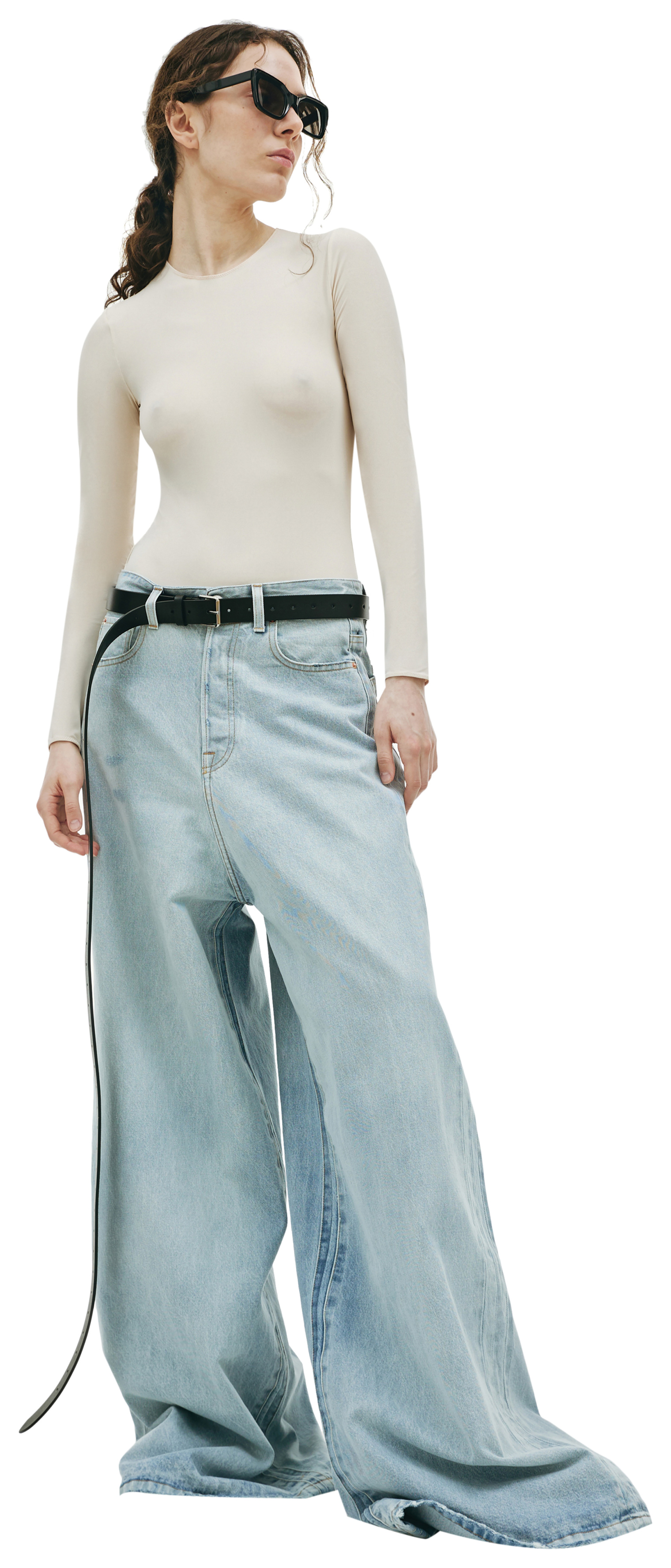 VETEMENTS Blue baggy jeans