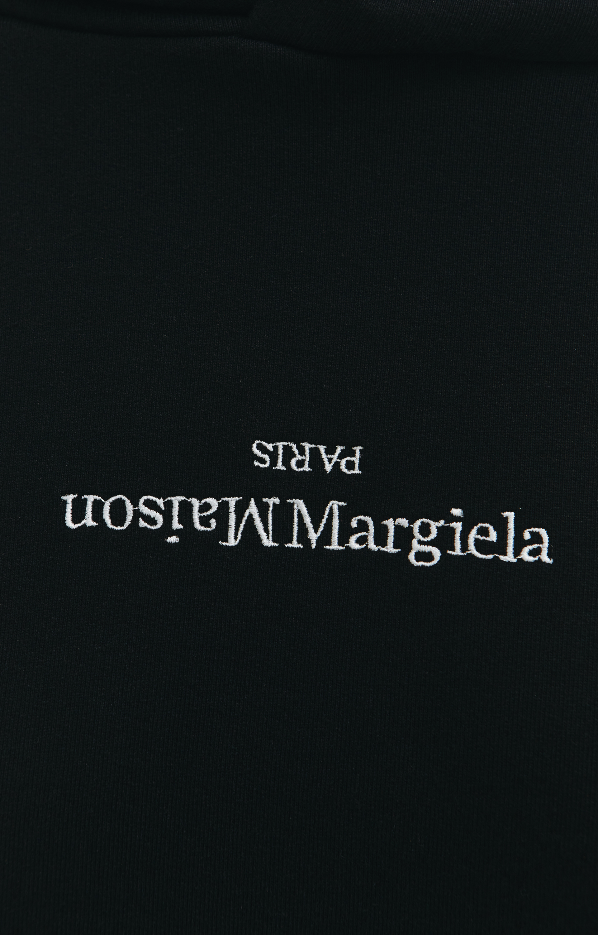 Maison Margiela Logo Cotton Hoodie