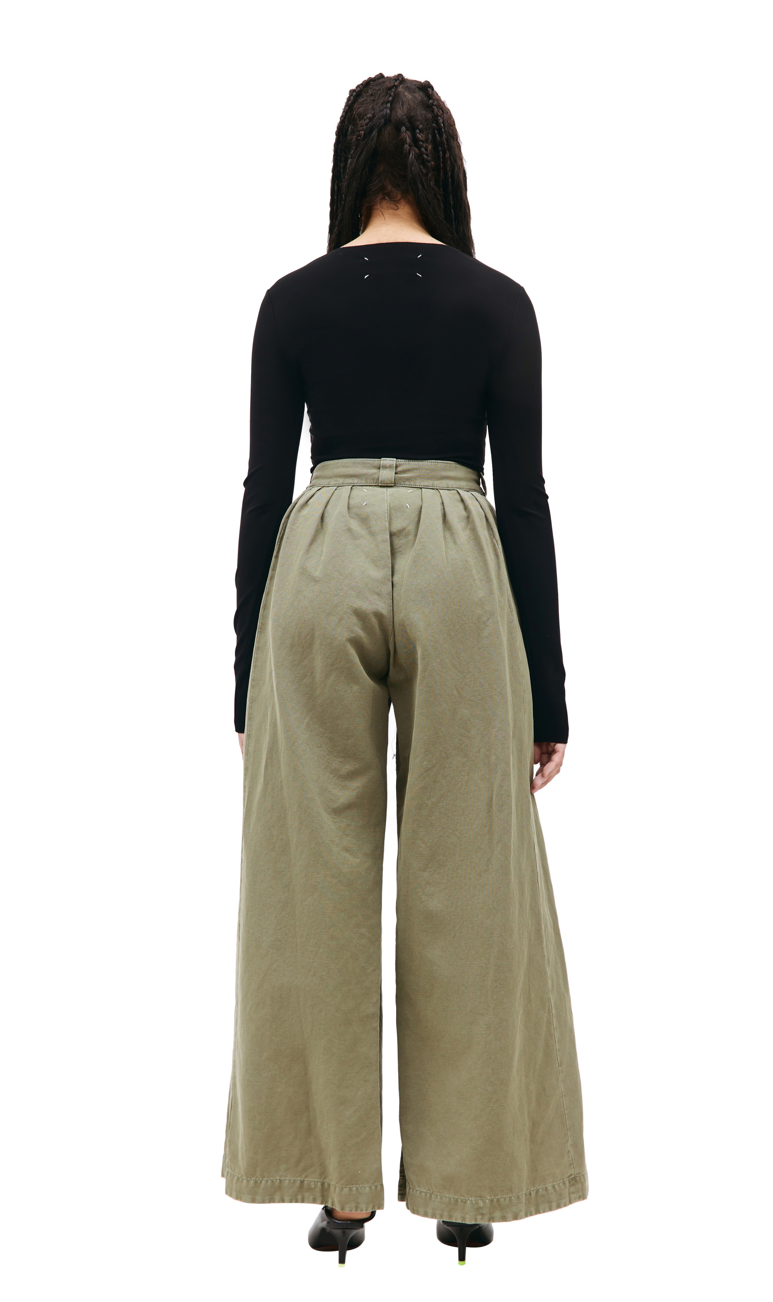 Maison Margiela Wide Leg Trousers