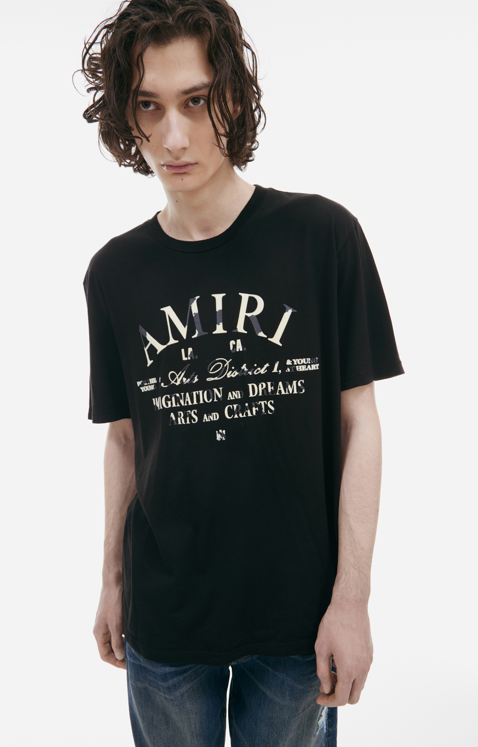 AMIRI Printed cotton T-shirt