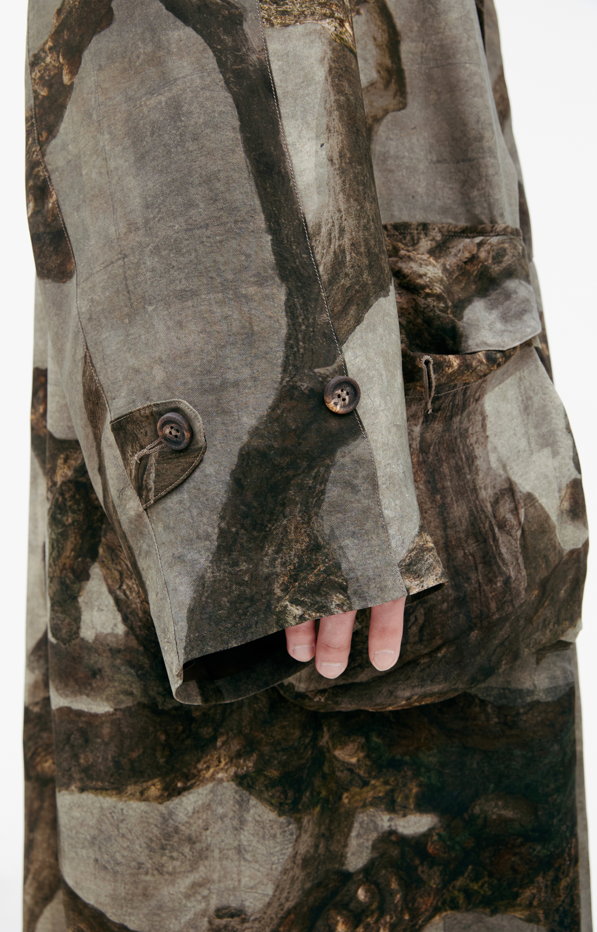 Ziggy Chen Coat with patch pockets