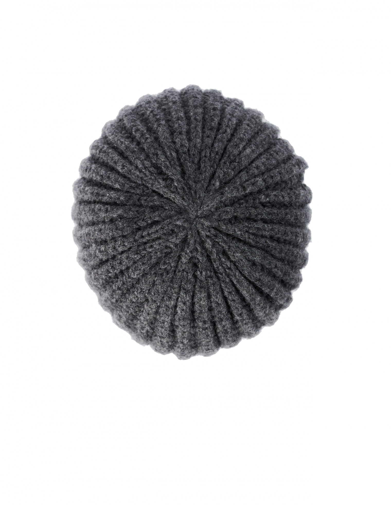Y\'s Grey knit beanie with ladder stitch