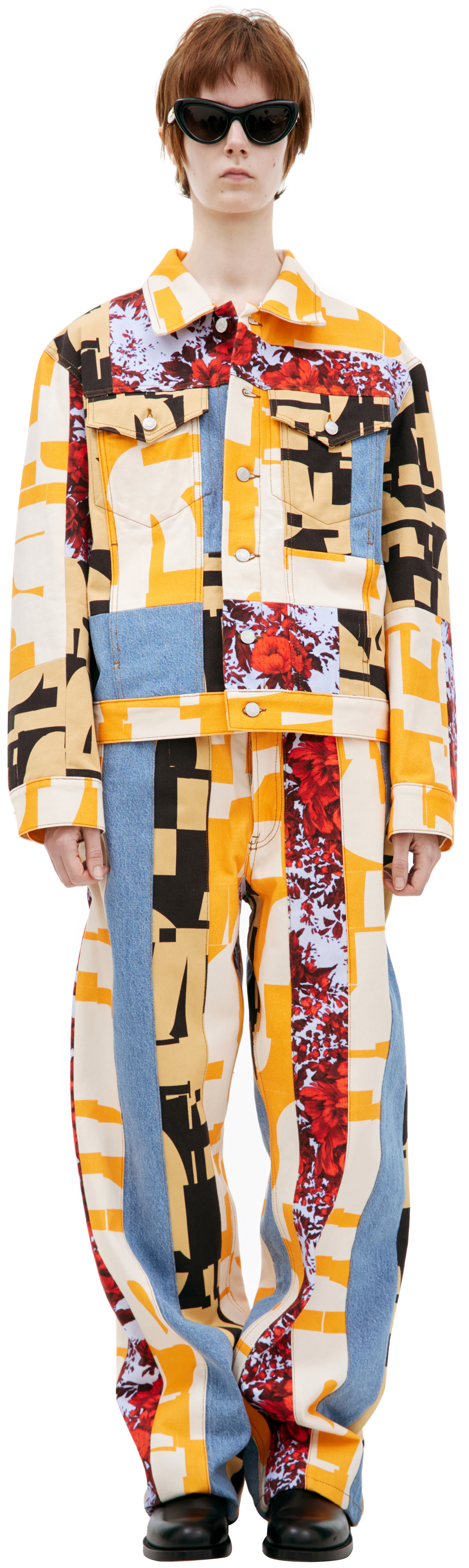Dries Van Noten Patchwork Jacket