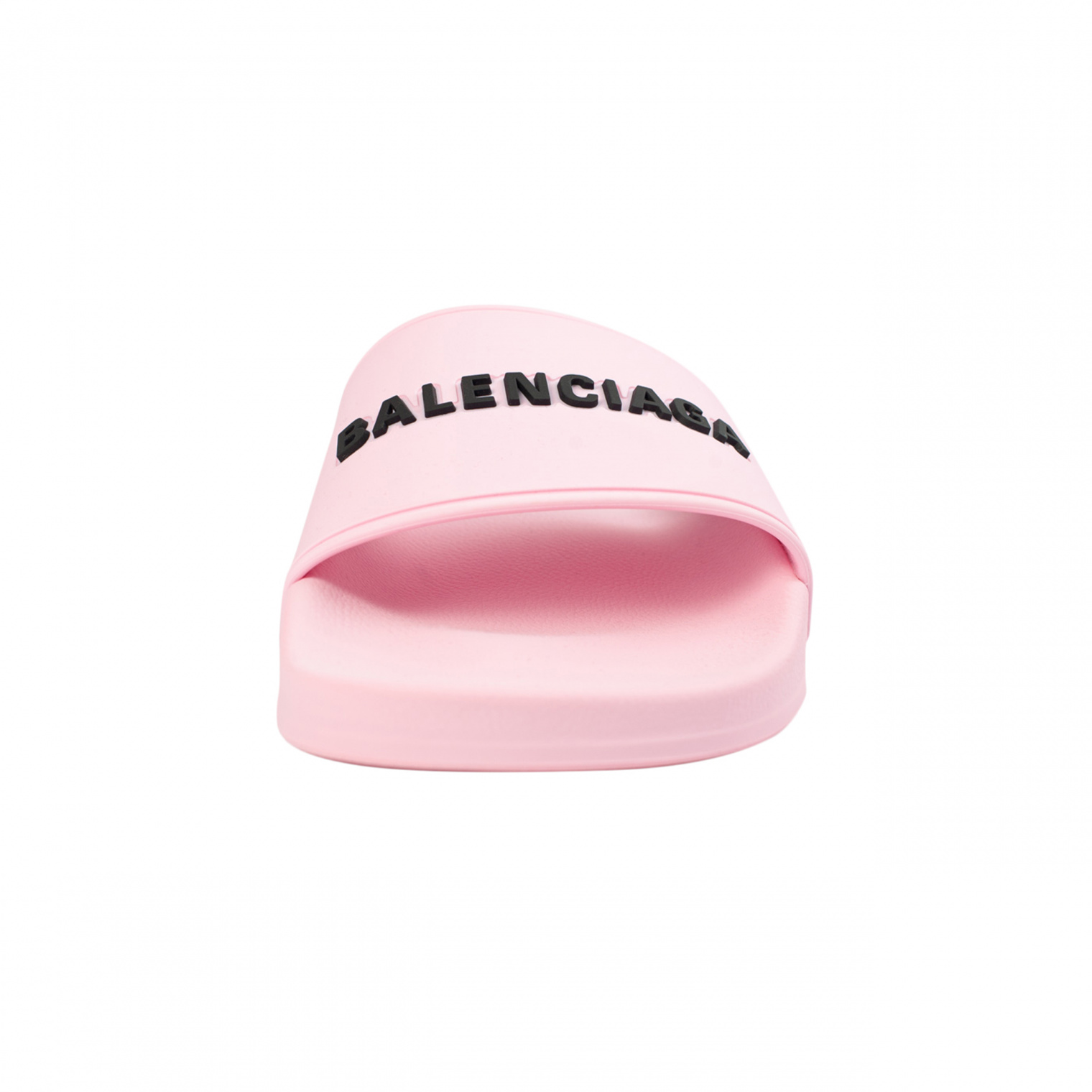 Balenciaga Резиновые шлепанцы Pool с логотипом