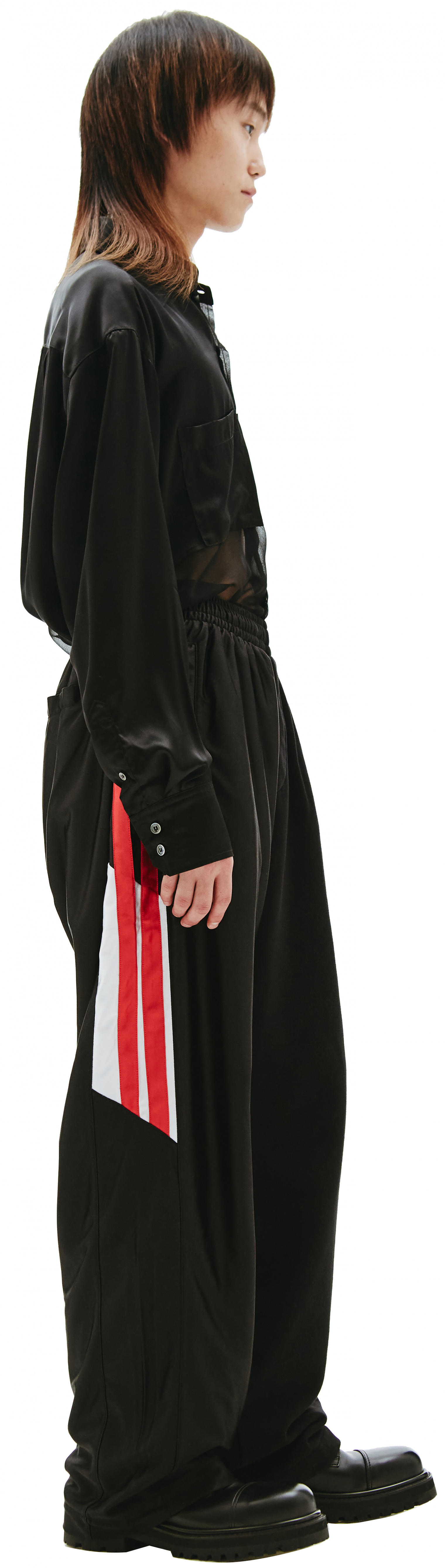 3b Sports Icon Tracksuit Pants in Black  Balenciaga US