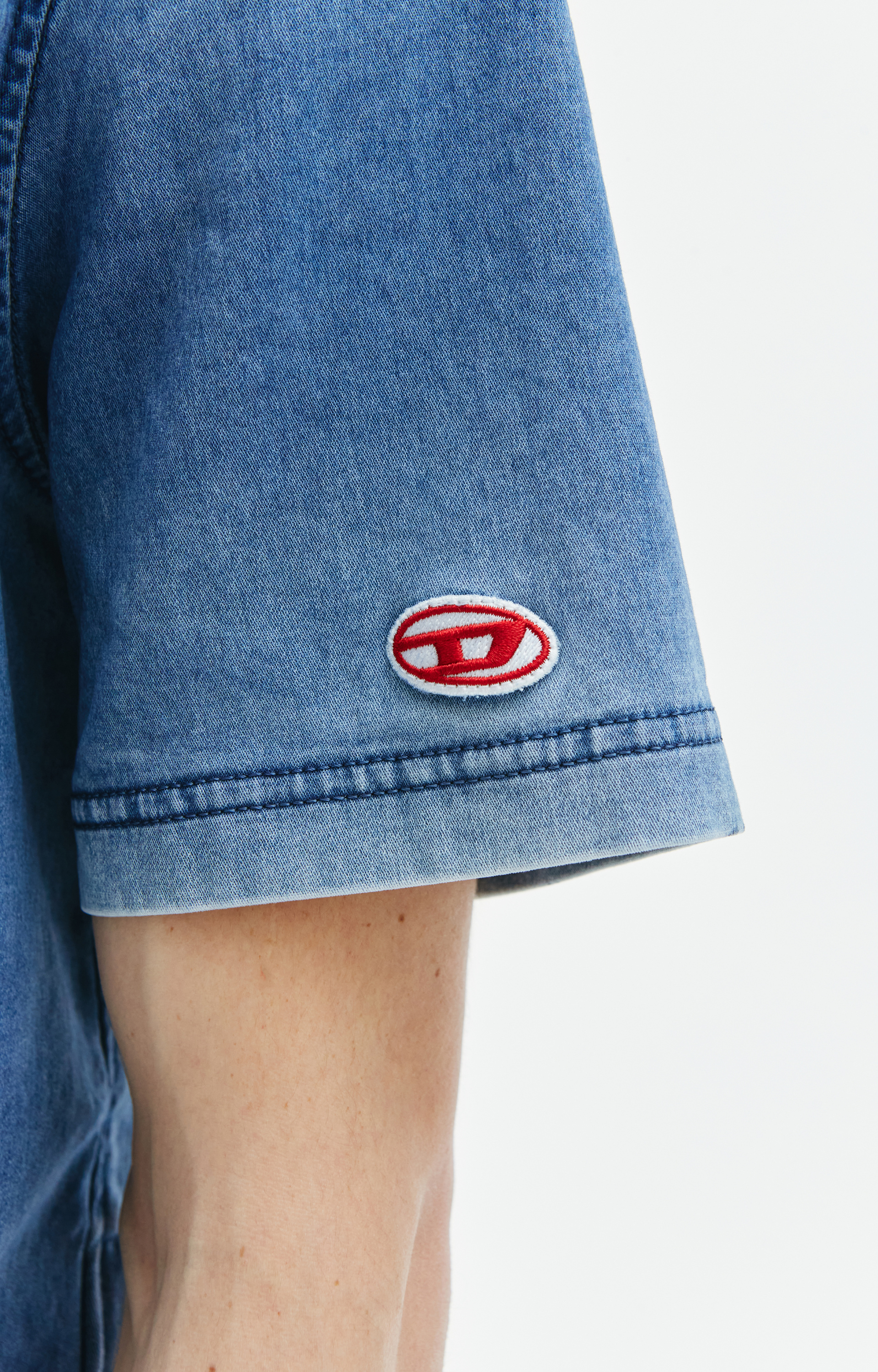 Diesel D-biggor denim t-shirt