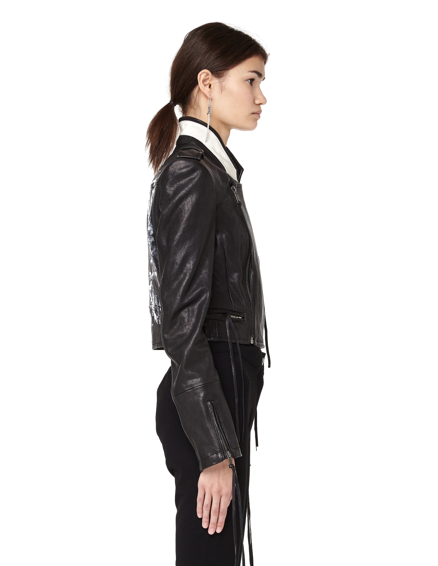 Haider Ackermann Till Death Do Us Apart Leather Jacket