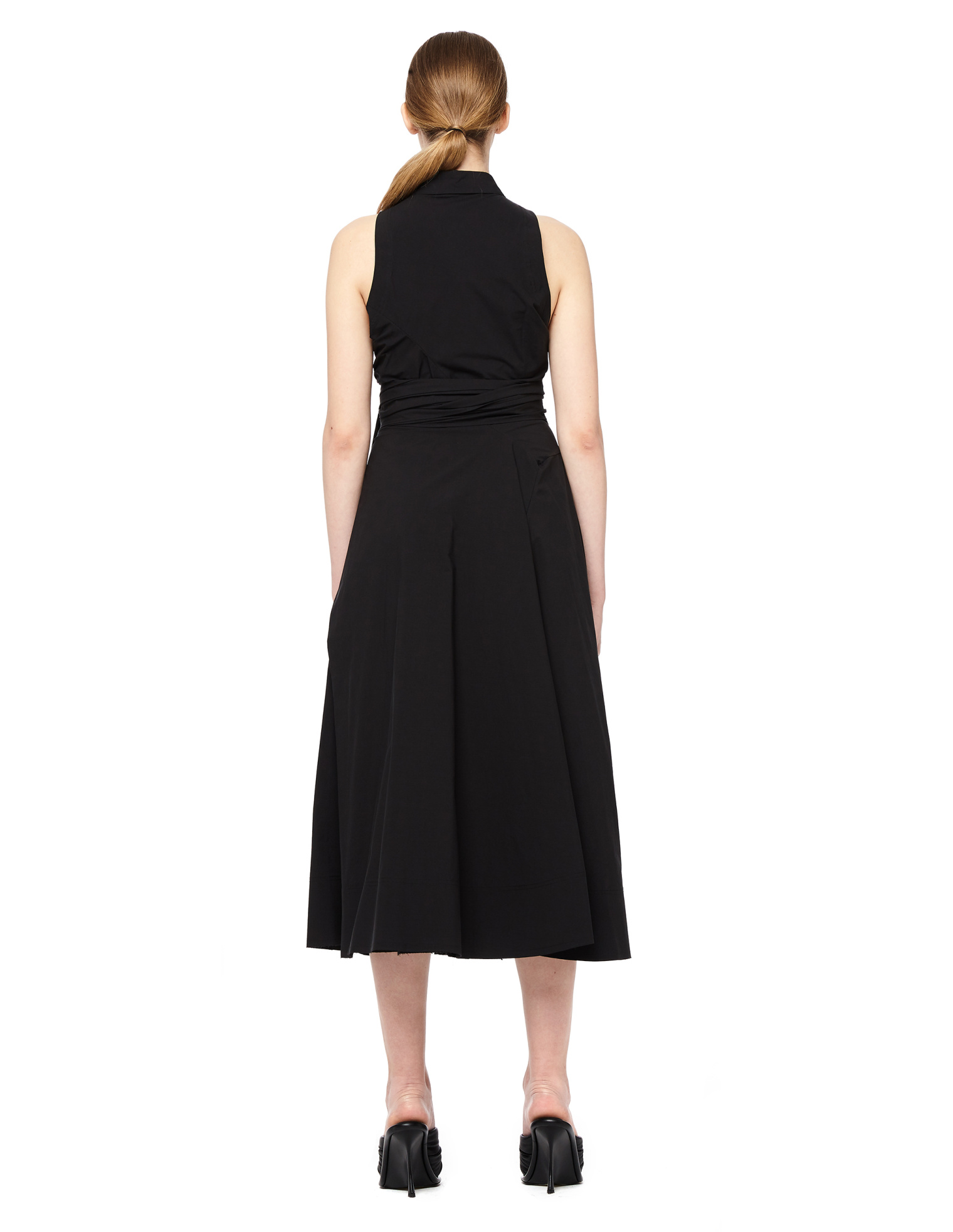 Urban Zen Belted wraparound shirt-dress