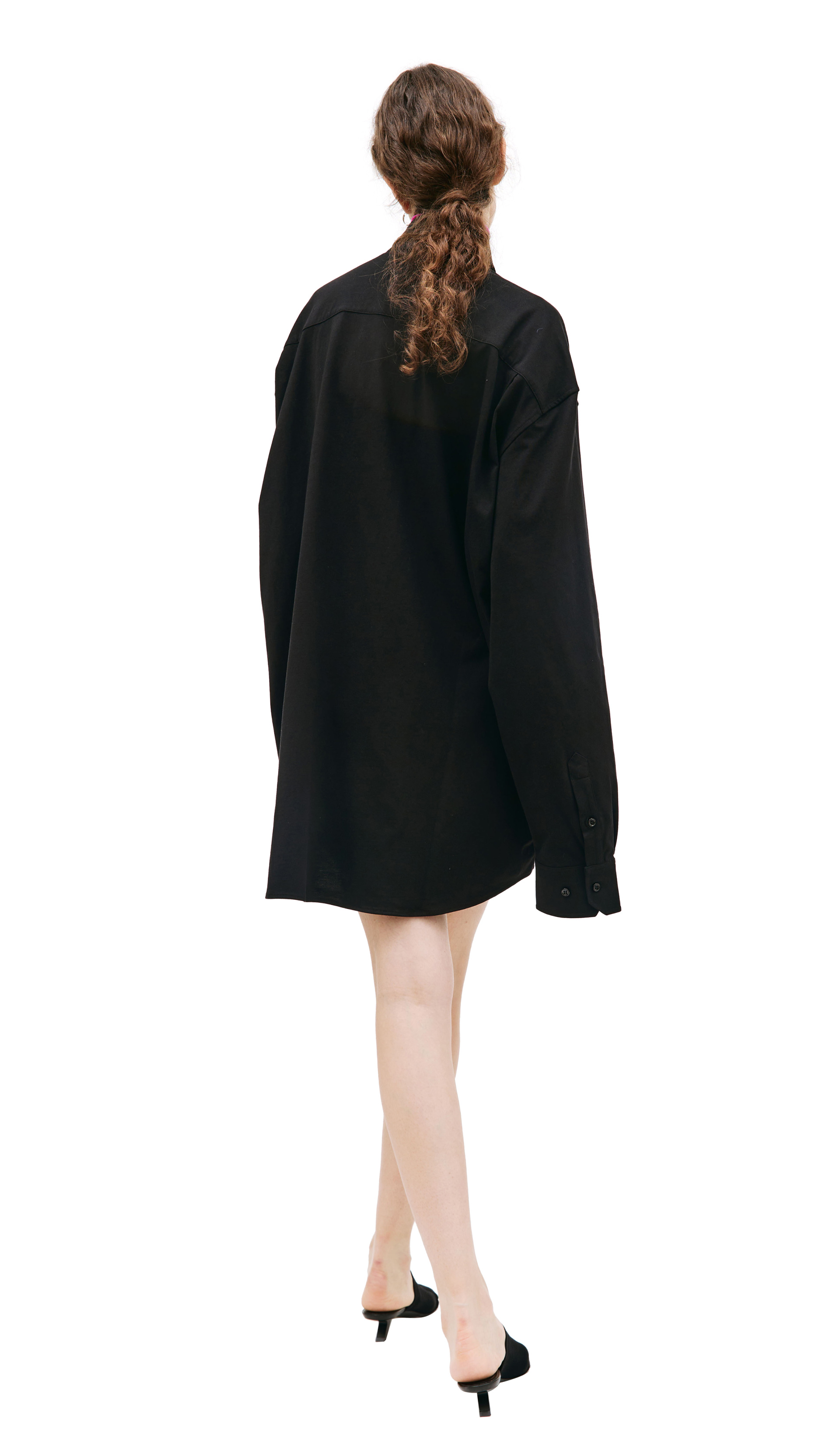 VETEMENTS Black oversized shirt