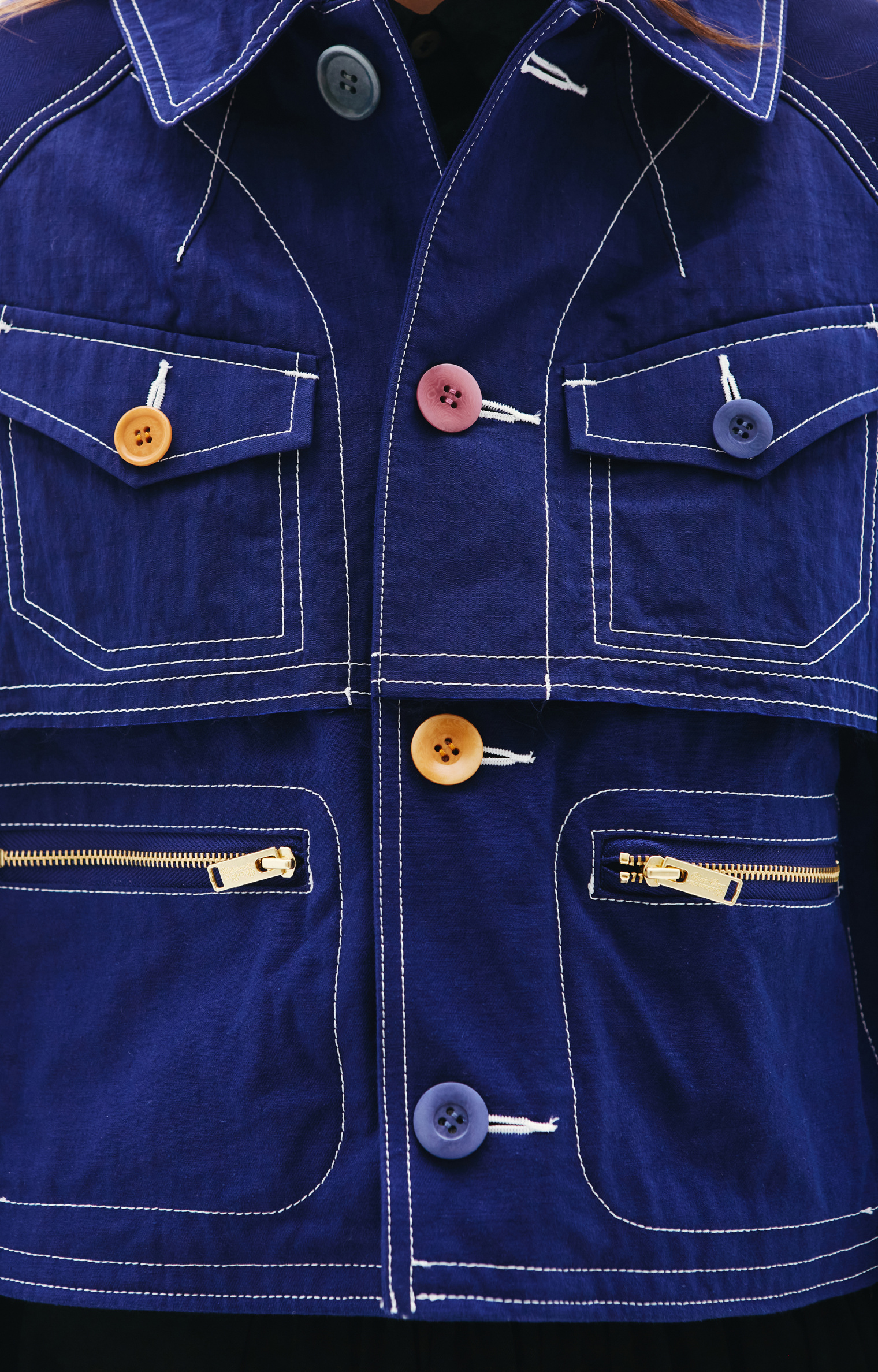 Undercover Denim Cropped Jacket