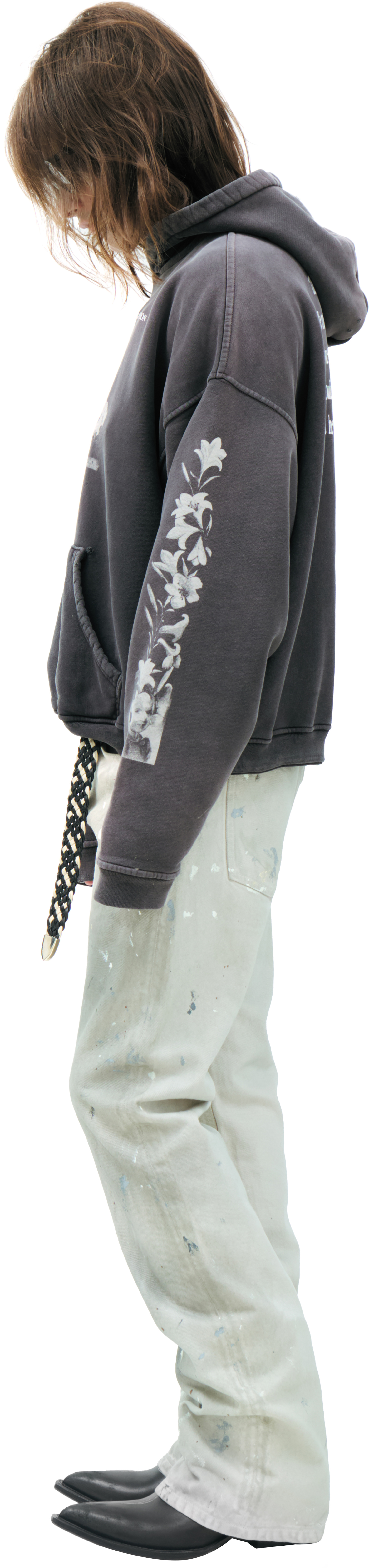 Enfants Riches Déprimés Printed cotton hoodie