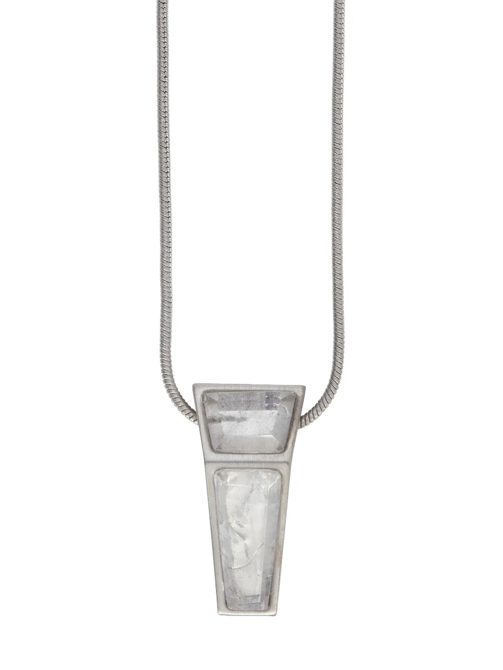 DRKSHDW by Rick Owens Mini Crystal-Pendant Necklace