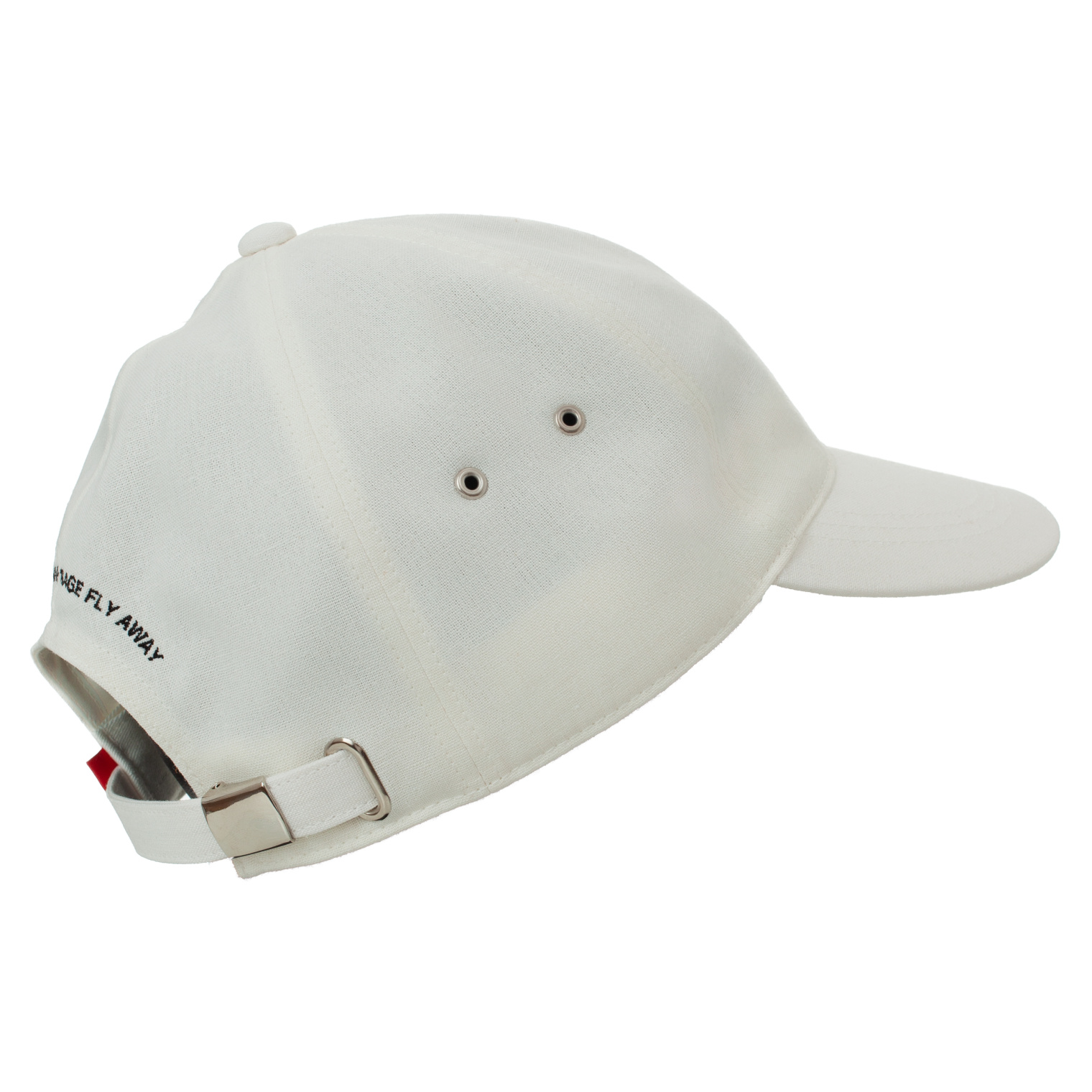 Undercover White embroidered cap