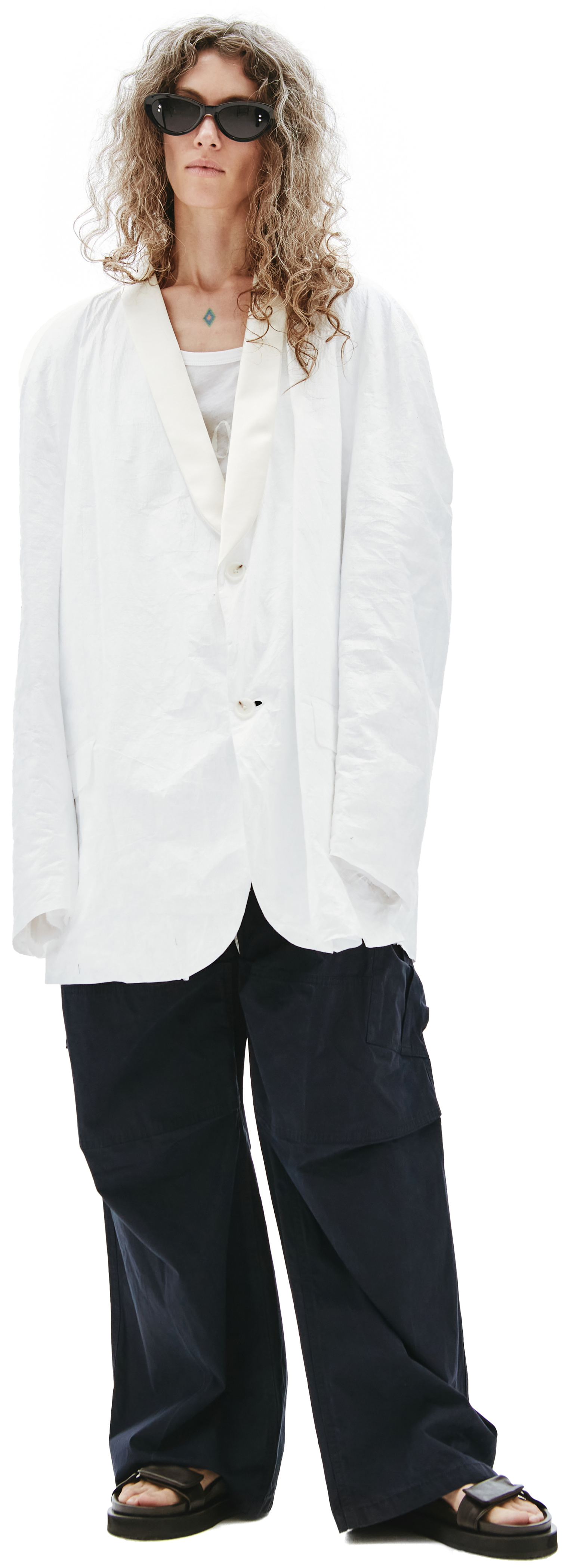 Raf Simons White Tyvek Jacket