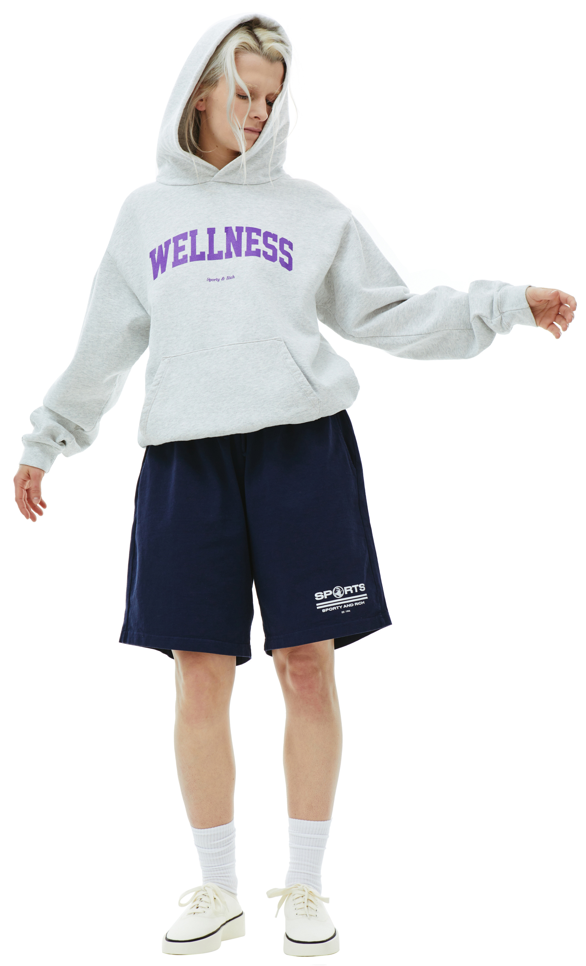 SPORTY & RICH Wellness printed hoodie