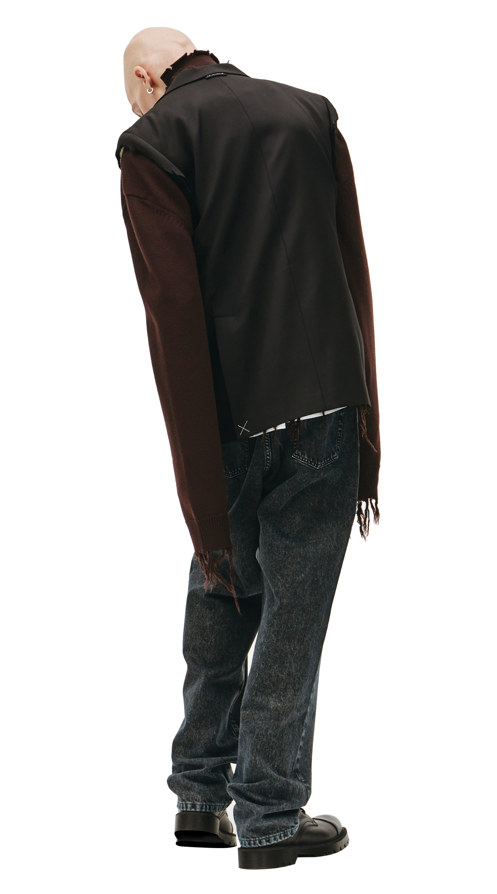 VETEMENTS Sleeveless oversized blazer