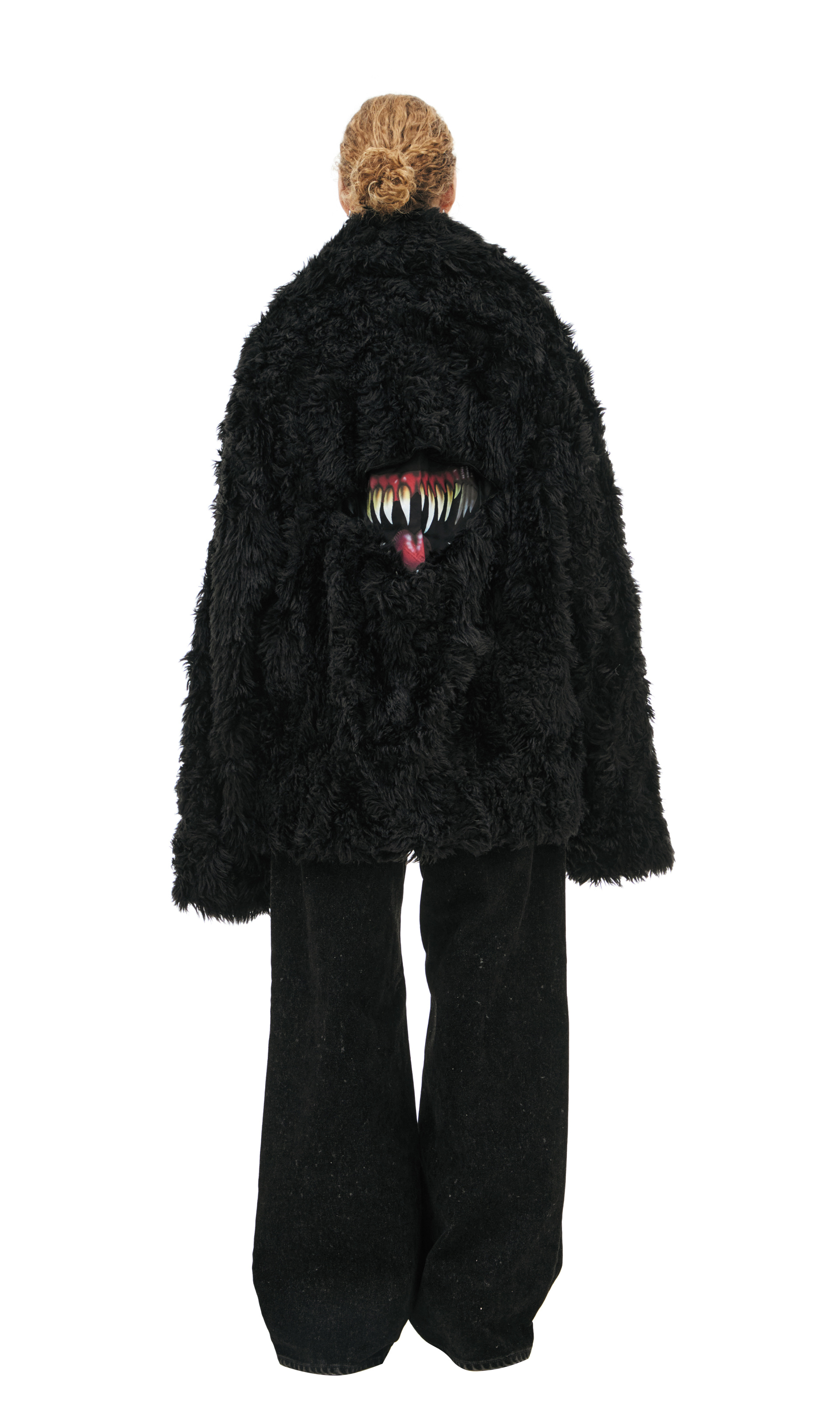 Doublet Plush jacket with teeth