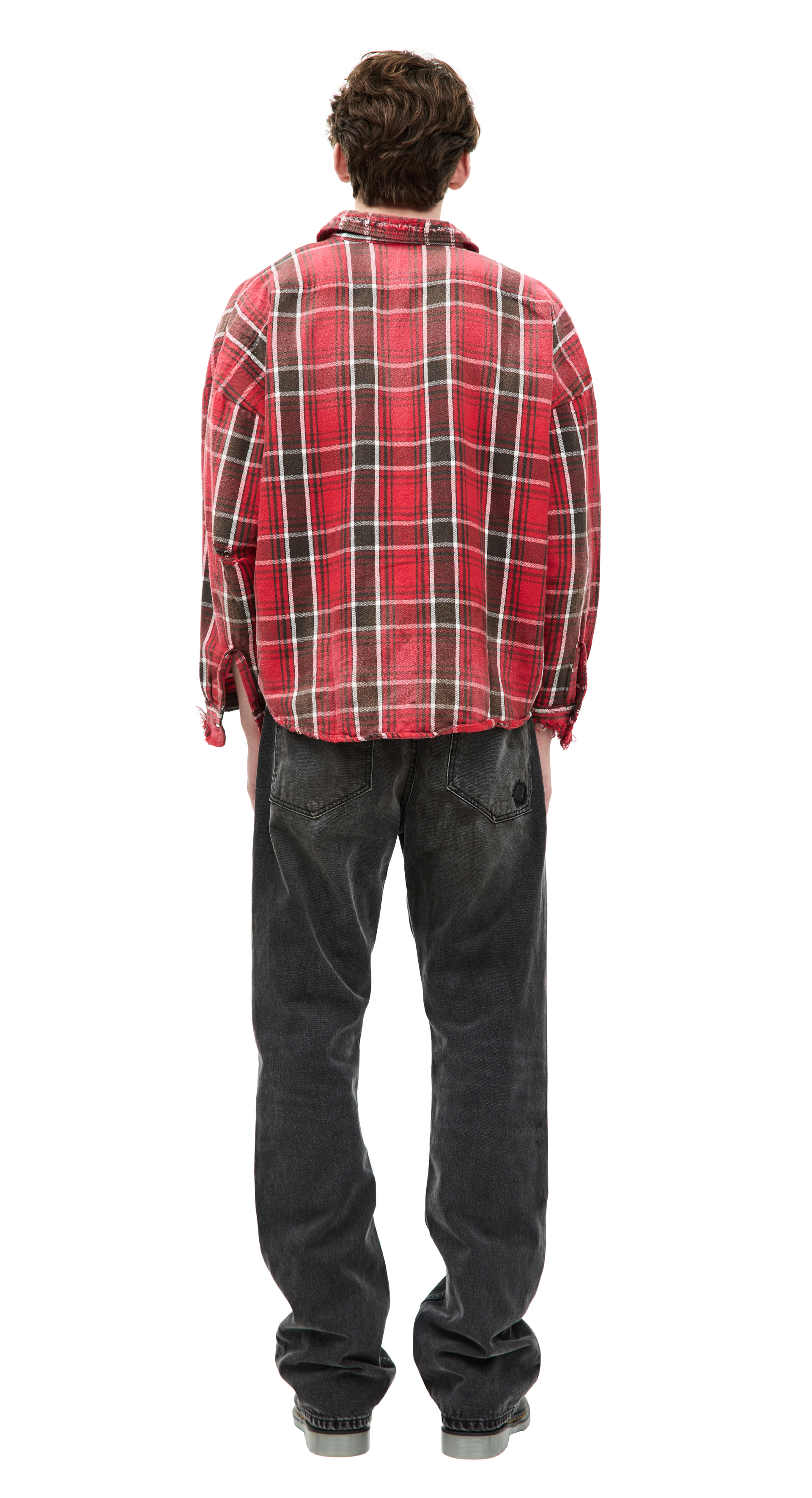 Saint Mxxxxxx Plaid flannel shirt