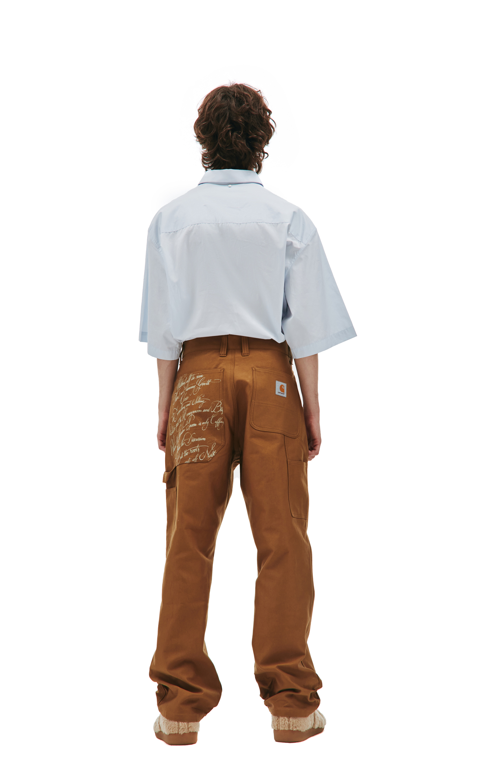 Junya Watanabe Junya Watanabe x Carhartt Pants Brown