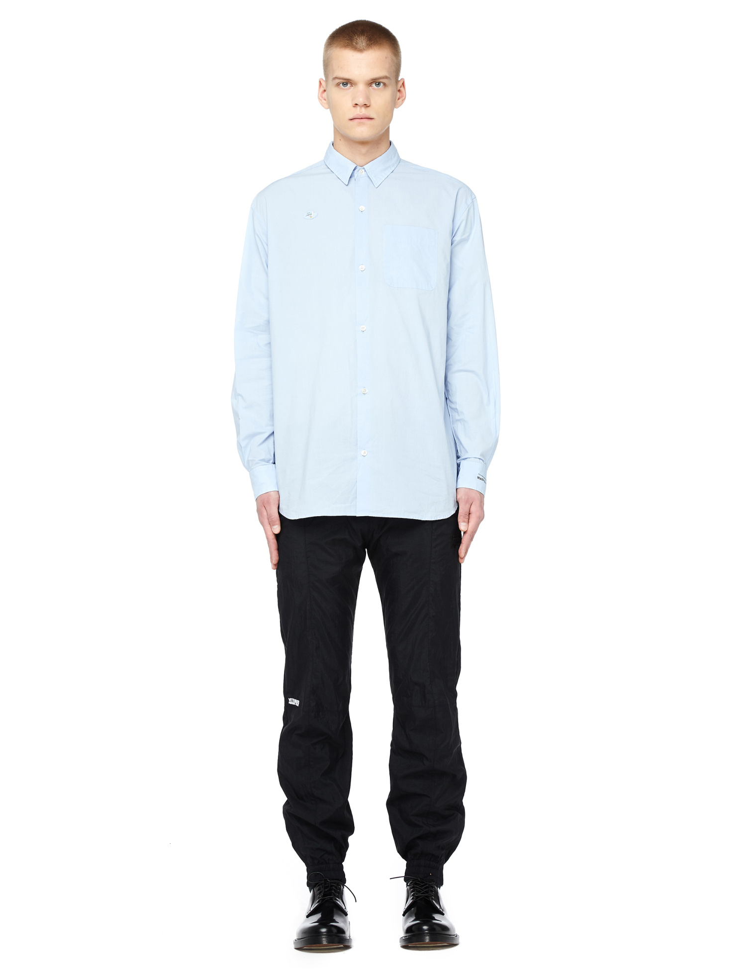 Undercover \'Seagull\' patch regular fit cotton shirt
