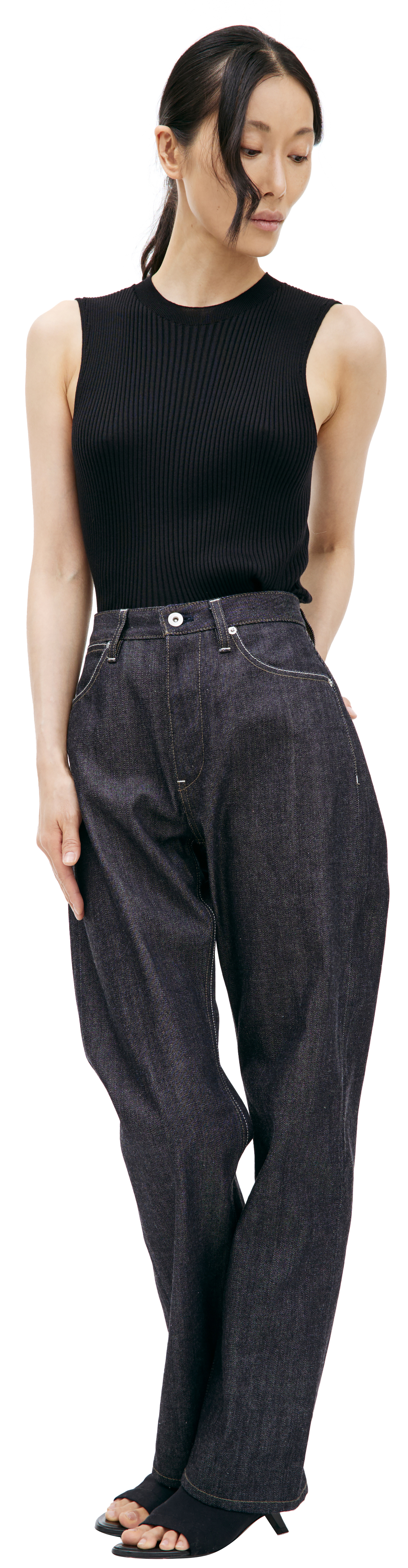 Jil Sander Jeans with a pocket patch