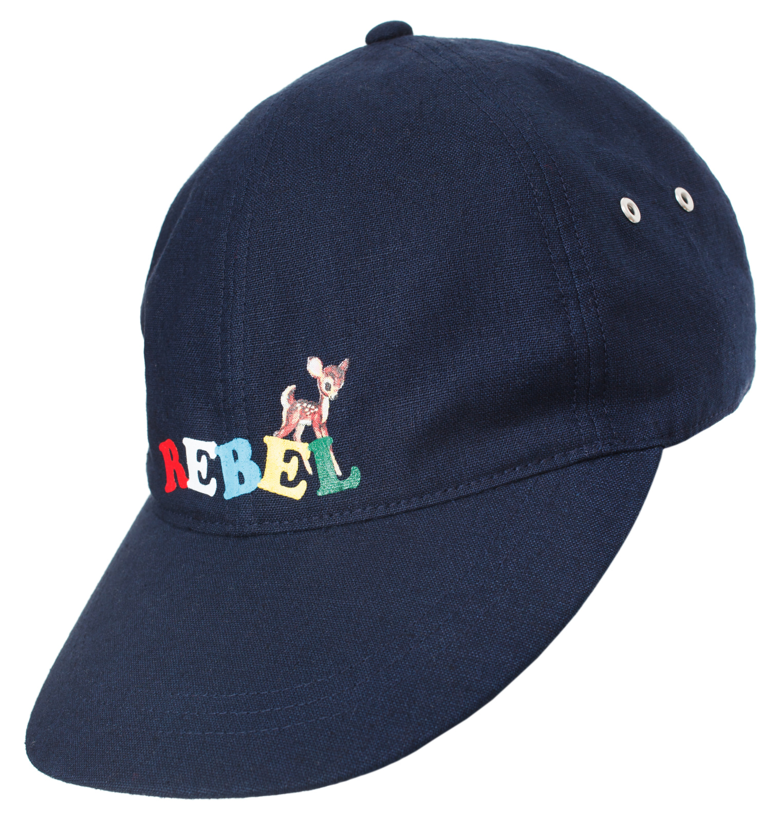 Buy Blue Logo Print Baseball Cap for Men
