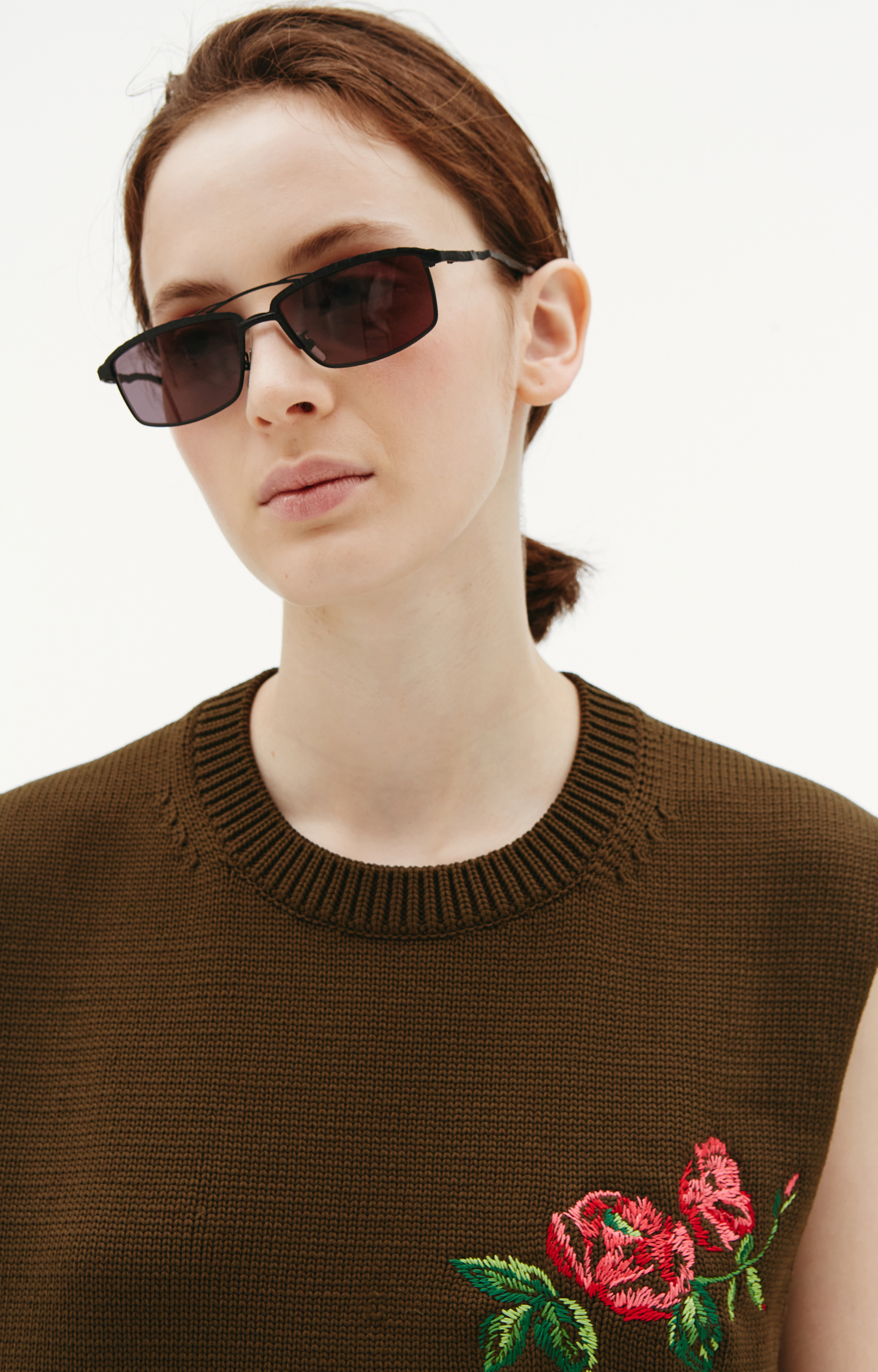 Comme des Garcons Homme plus Khaki Knit vest